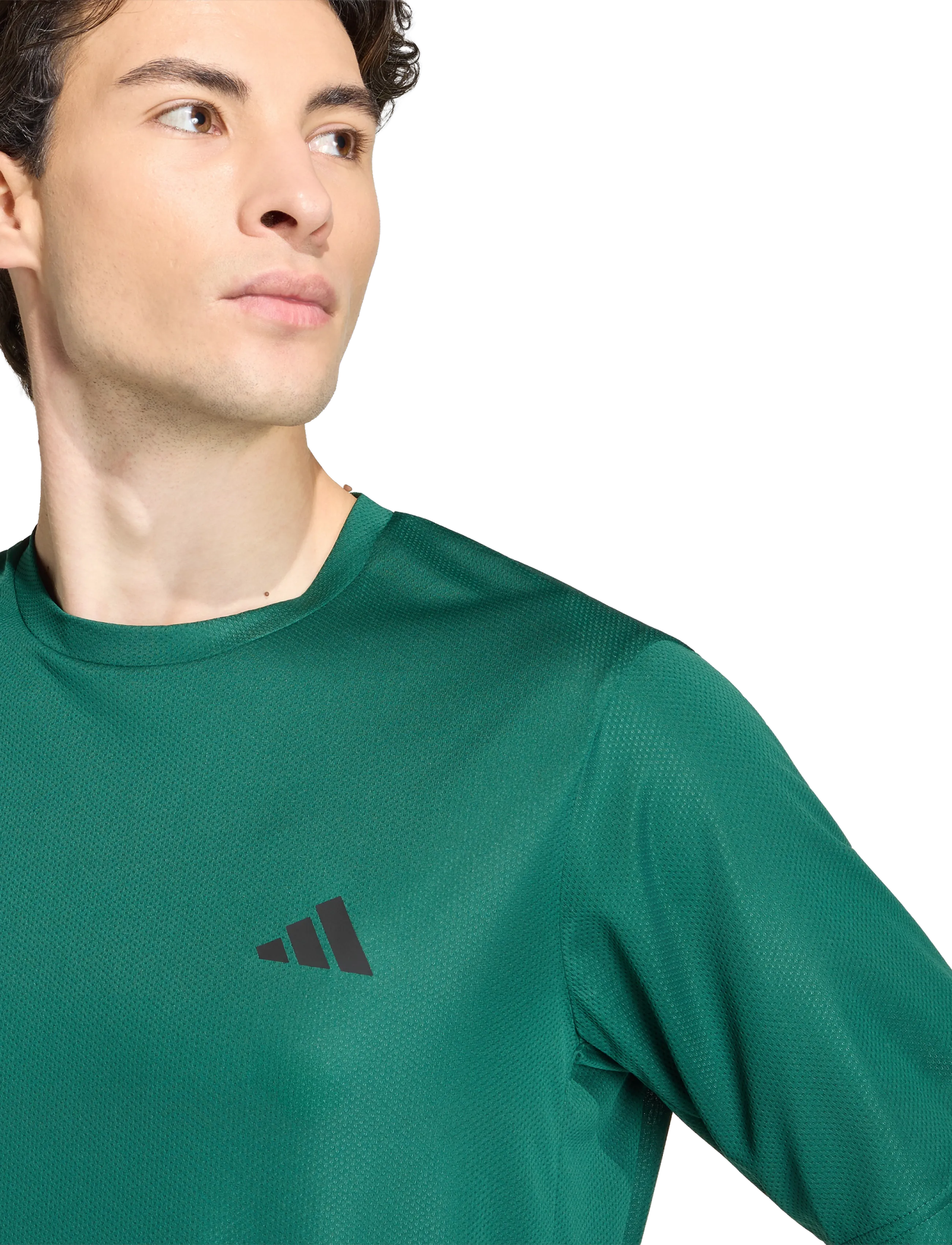 adidas Performance - WE BAS T - t-shirts - cgreen - 3