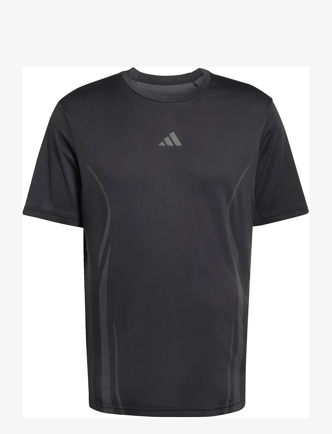 adidas Performance - AIRCHILL TEE - t-shirts - black - 1