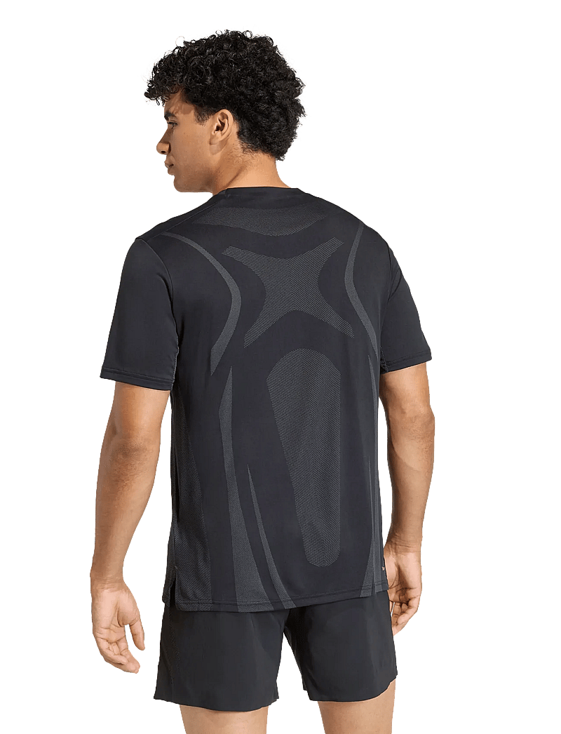 adidas Performance - AIRCHILL TEE - t-shirts - black - 3