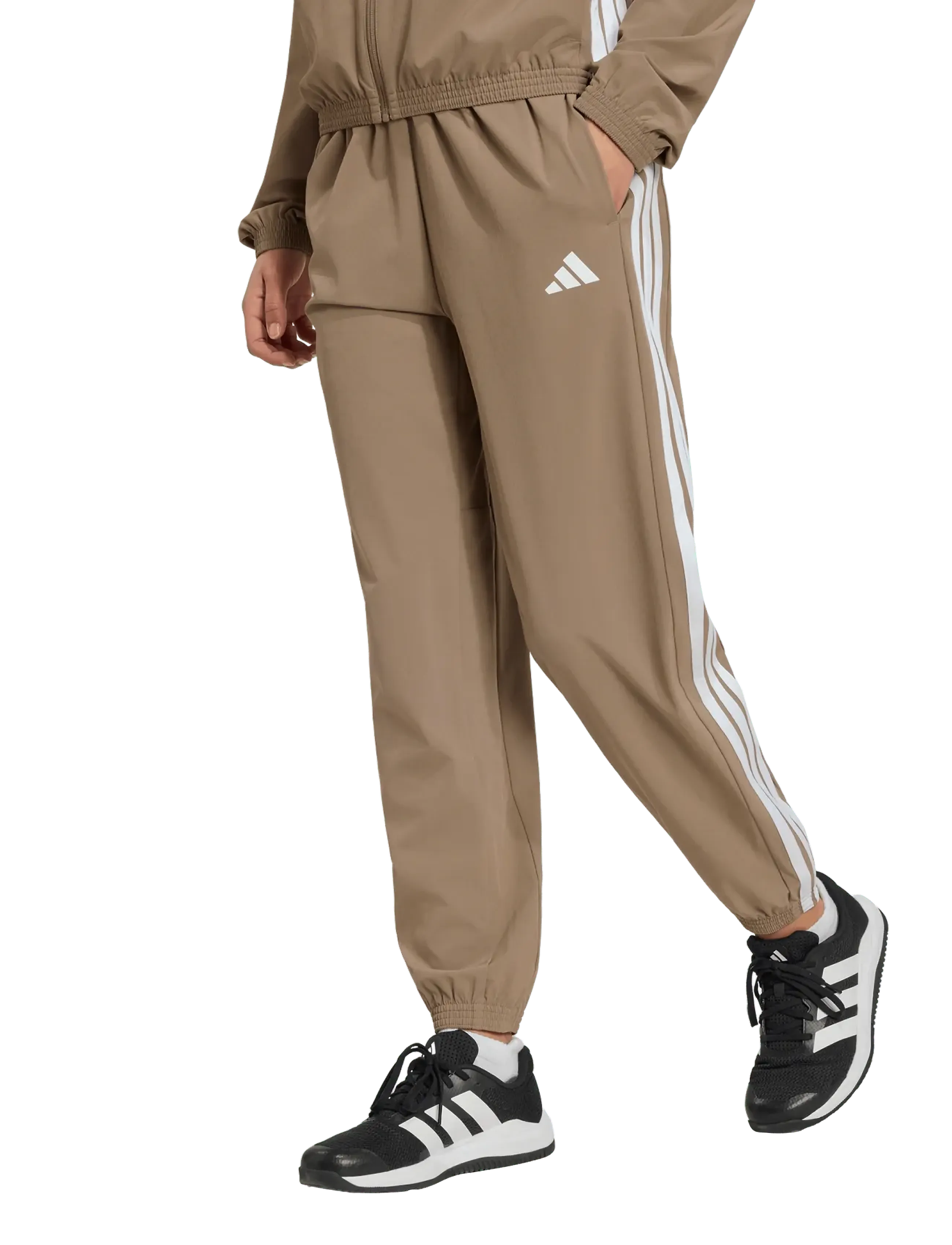 adidas Performance - WE 3S WOVEN PT - träningsbyxor - khasix - 2