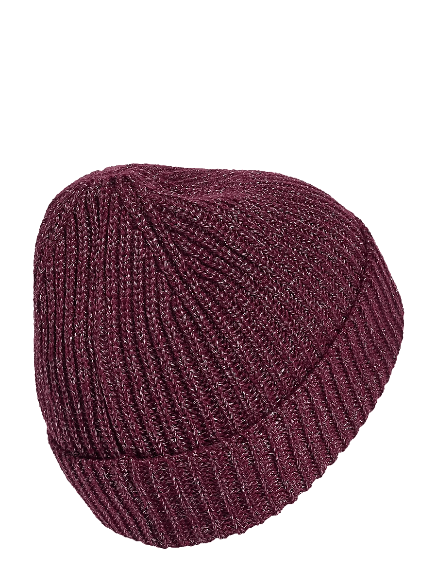 adidas Performance - GLOW BEANIE - mützen - maroon/white/maroon - 1
