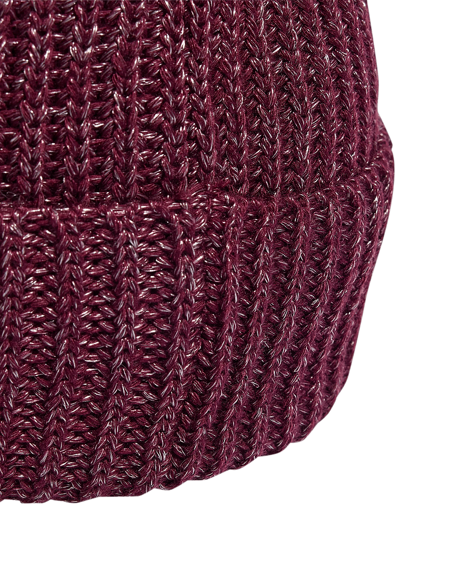 adidas Performance - GLOW BEANIE - mützen - maroon/white/maroon - 3