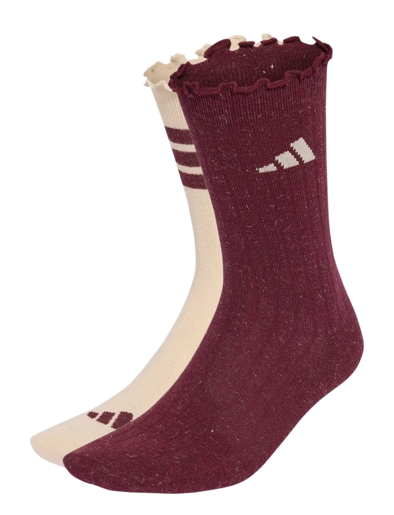 adidas Performance Glow Sock 2Pp, 37-39, Multi/patterned, Sport Clothing > Sport Socks, Dame