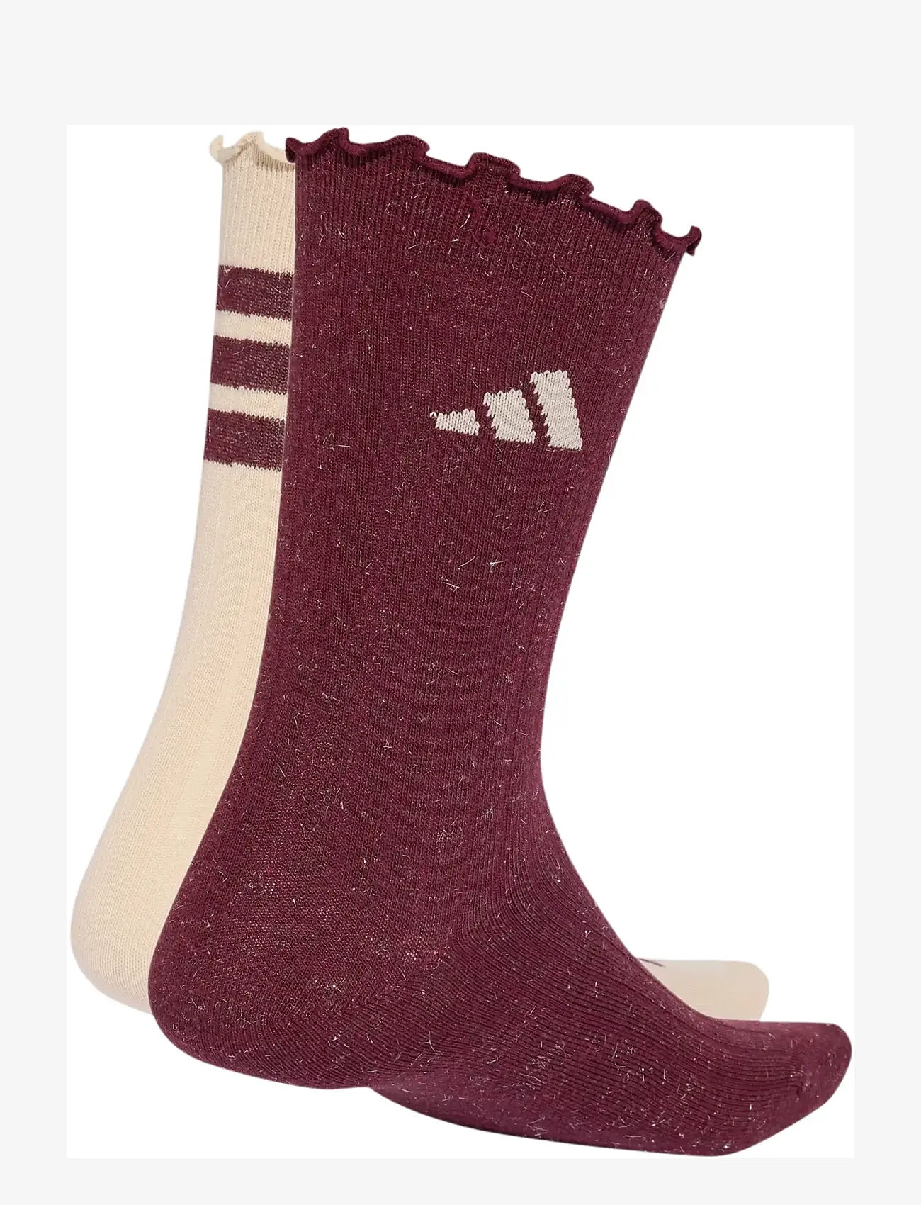 adidas Performance - GLOW SOCK 2PP - strümpfe - crli/maroon - 1
