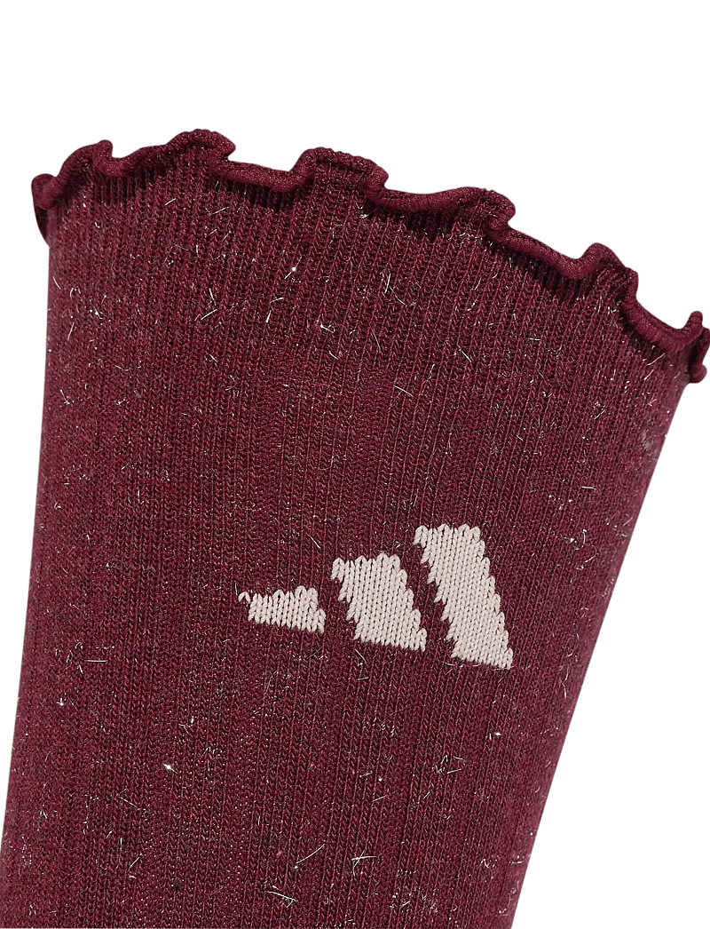 adidas Performance - GLOW SOCK 2PP - strümpfe - crli/maroon - 3