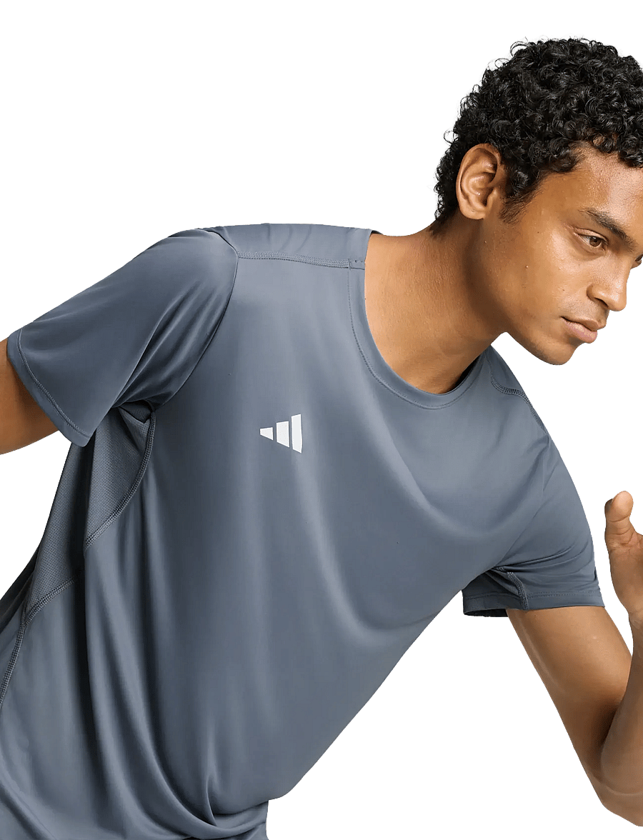adidas Performance - ADIZERO E TEE - t-shirts - onix - 3