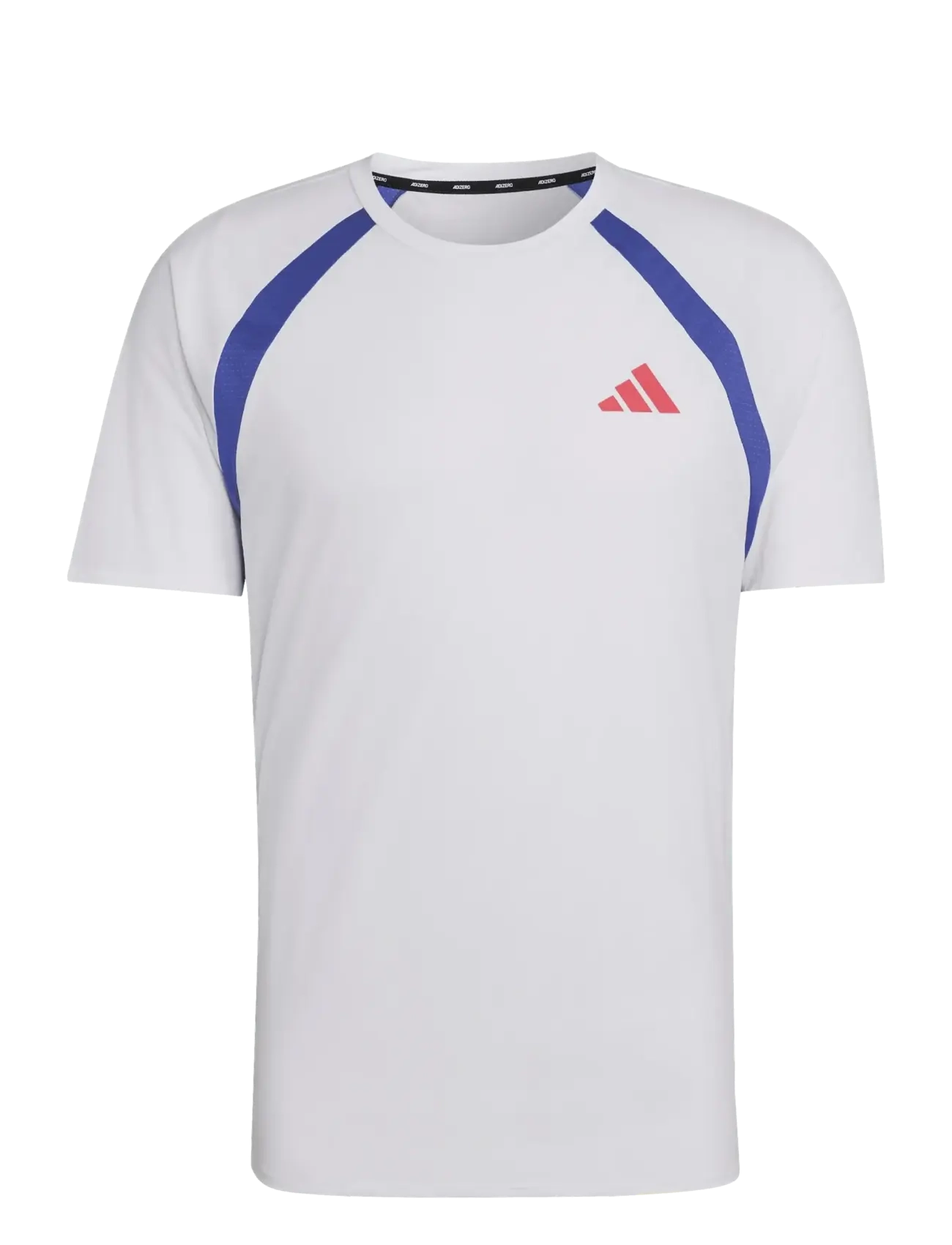 adidas Performance ADIZERO A TEE M - T-Shirts - WHITE/DUALIN / white