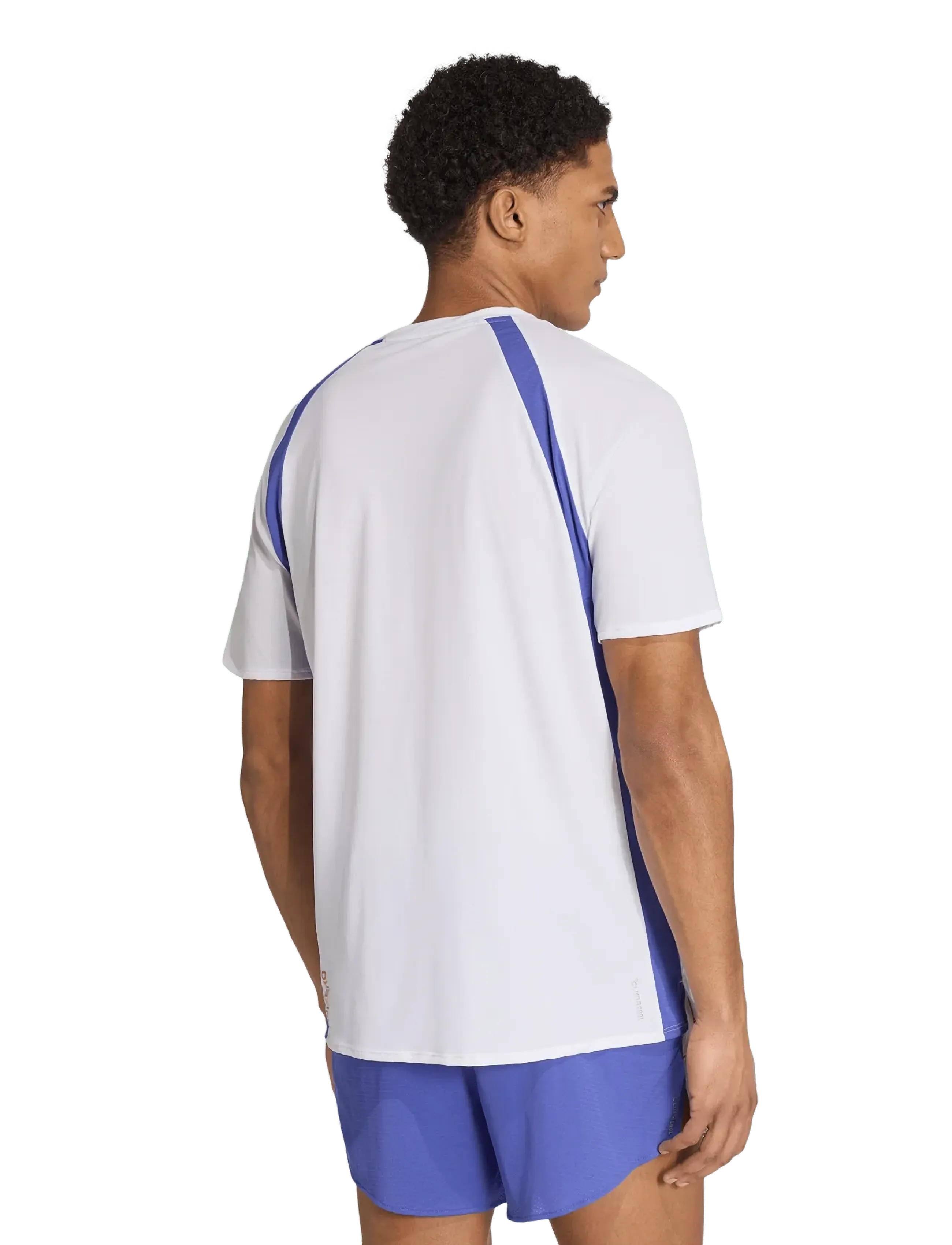 adidas Performance - ADIZERO A TEE M - t-shirts - white/dualin - 3
