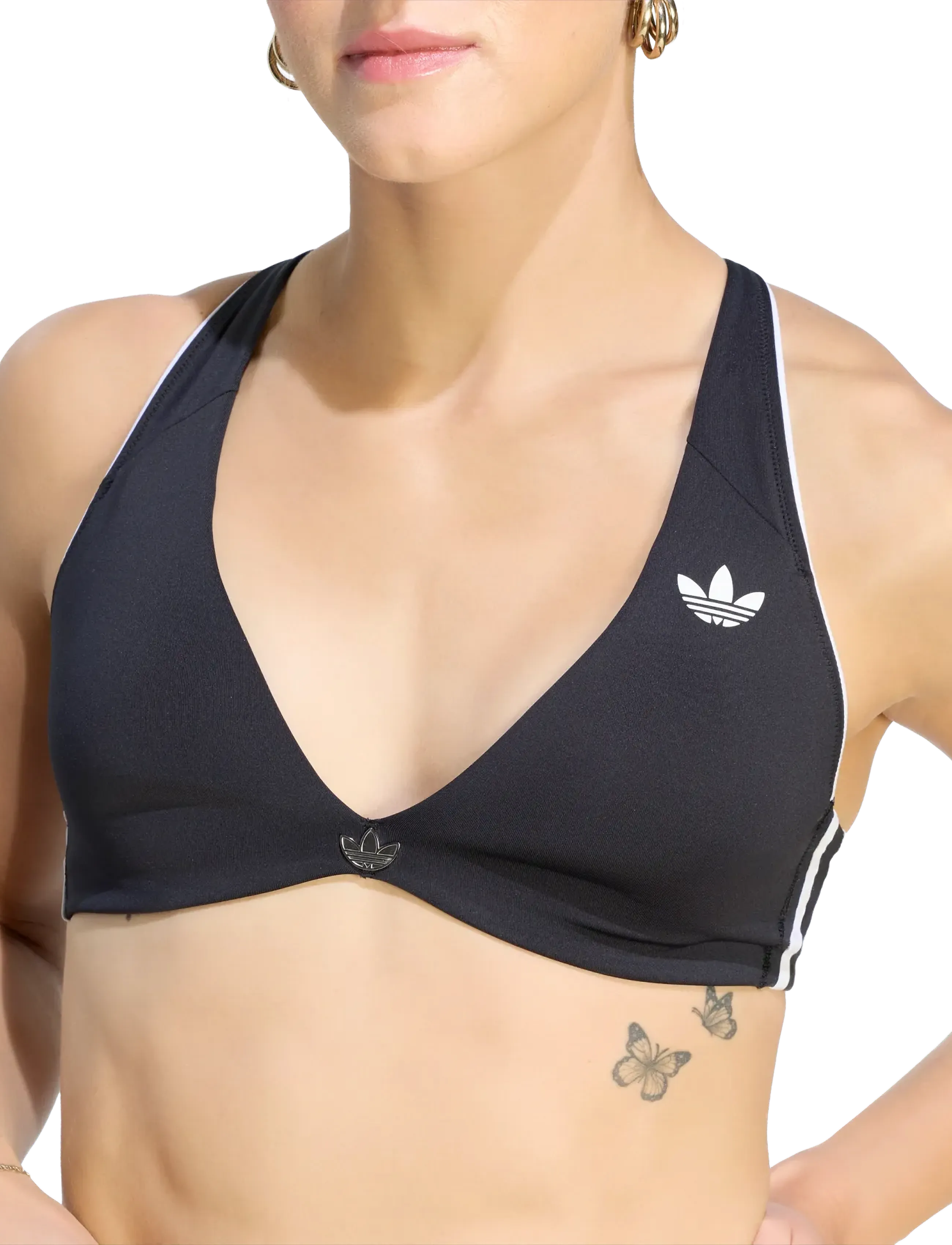 adidas Performance - OG SP LS BRA - sports-bh'er - black - 4