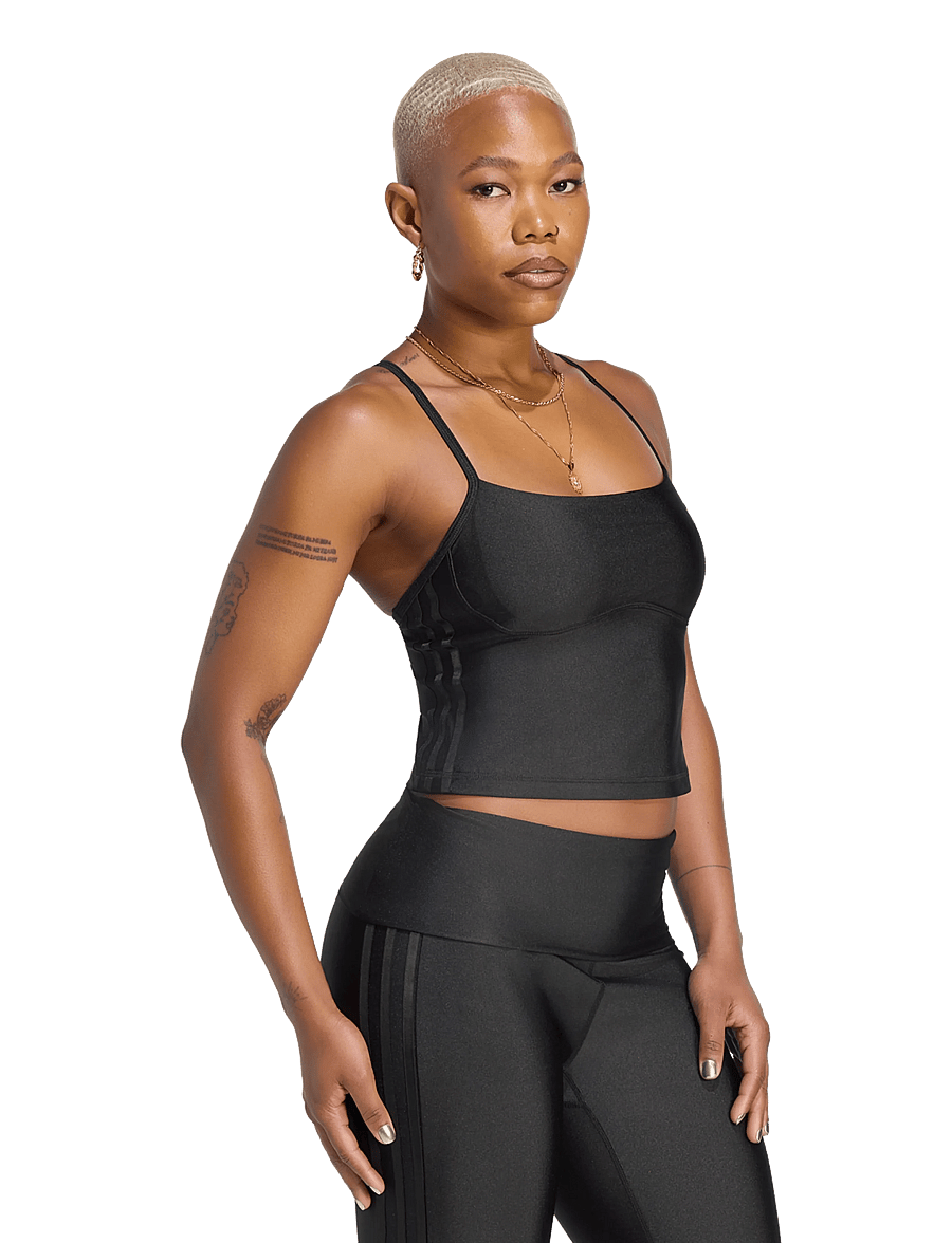 adidas Performance - OG SP TANK PAD - crop tops - black - 0