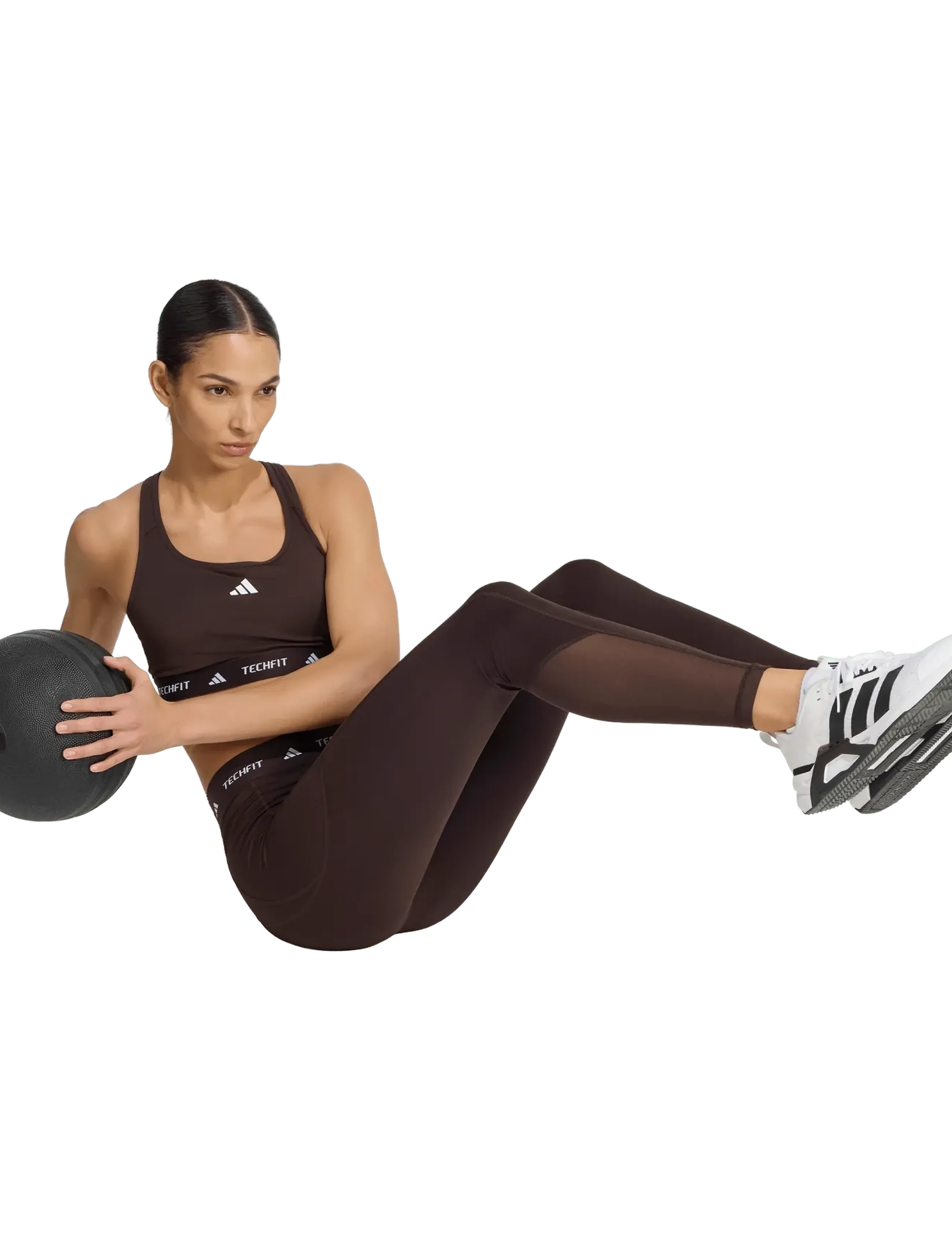adidas Performance Tf Bra, XL, Brown, Sport Clothing > Sport Bras - All, Dame