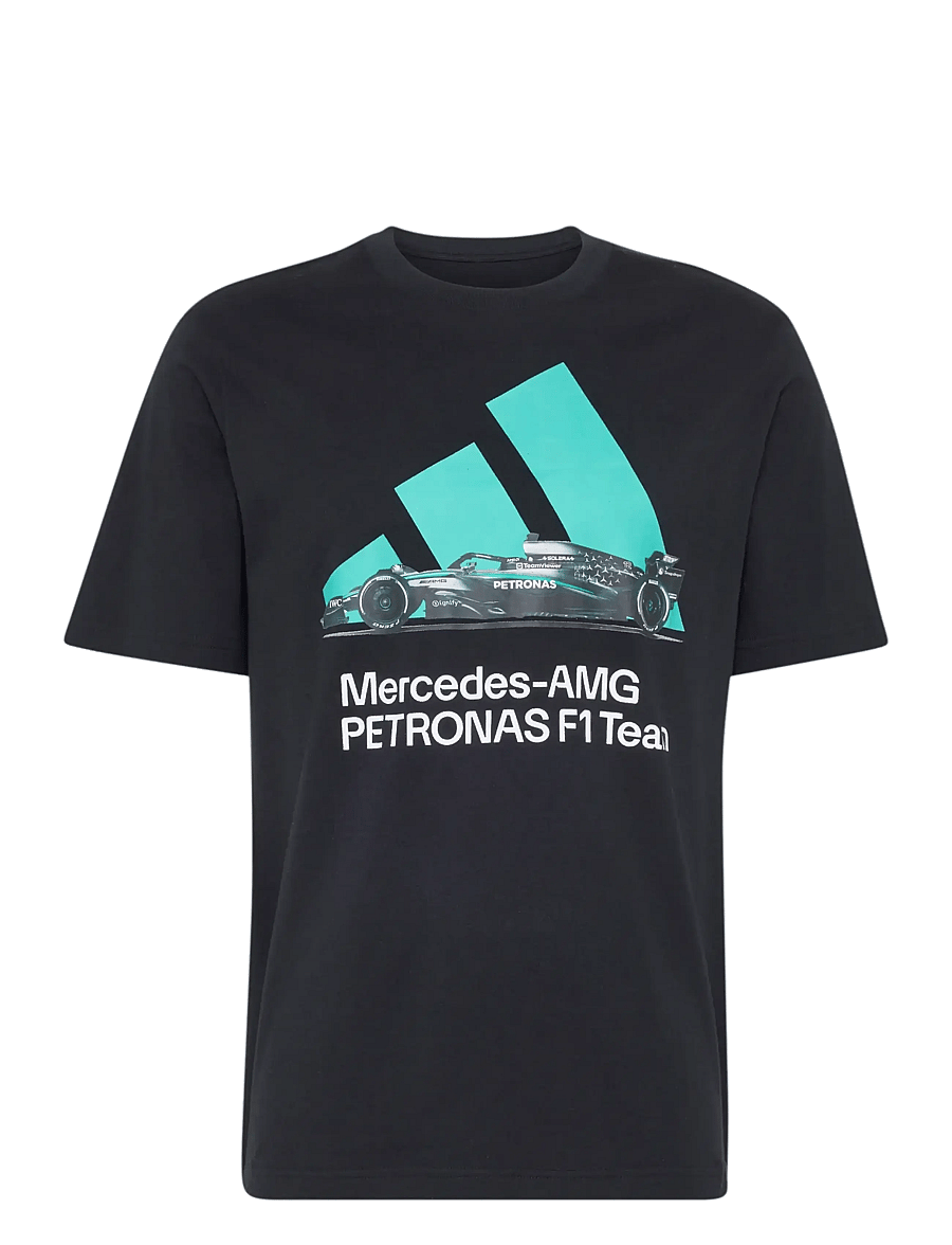 adidas Performance - MER GFX TEE 05M - t-shirts - black/semiru - 1
