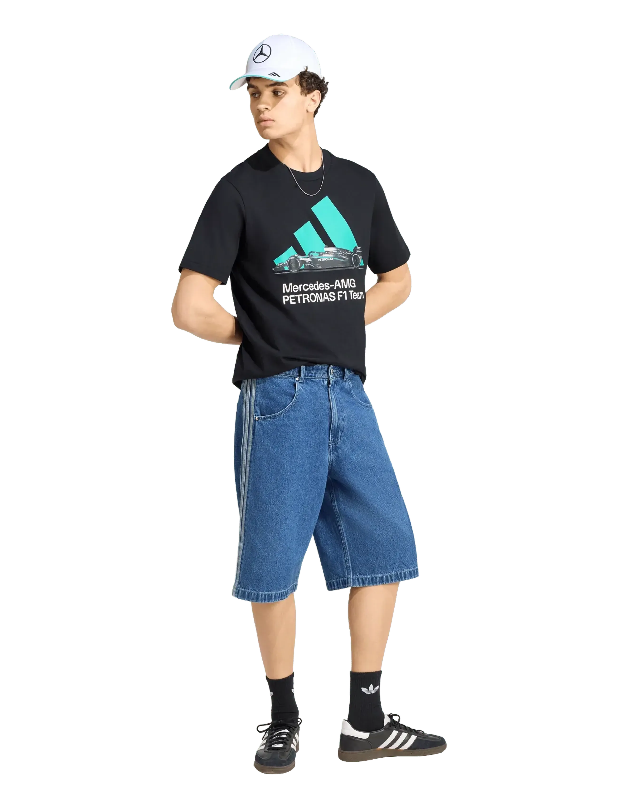 adidas Performance - MER GFX TEE 05M - black/semiru - 2