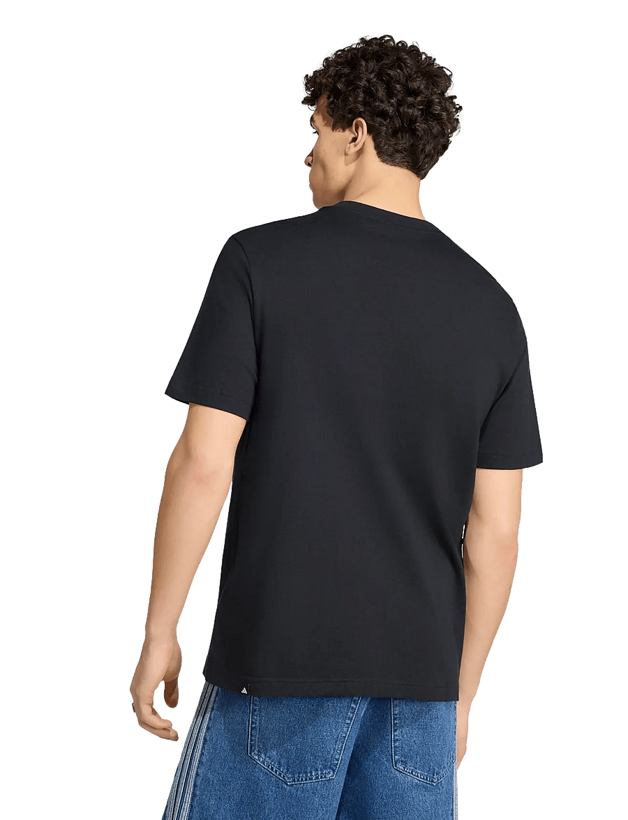 adidas Performance - MER GFX TEE 05M - t-shirts - black/semiru - 3