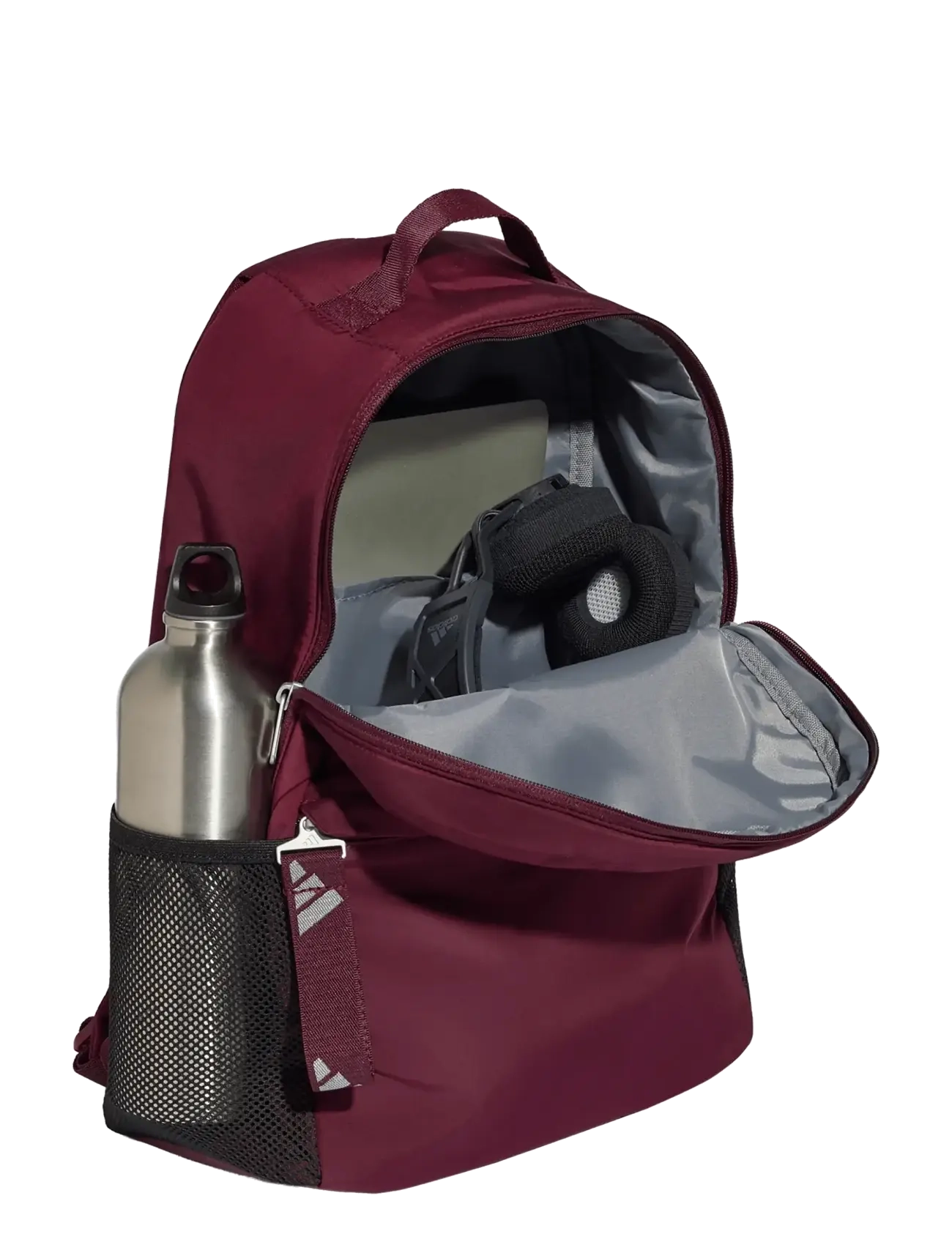 adidas Performance - ADIDAS SP BP - training bags - maroon/silvmt - 2