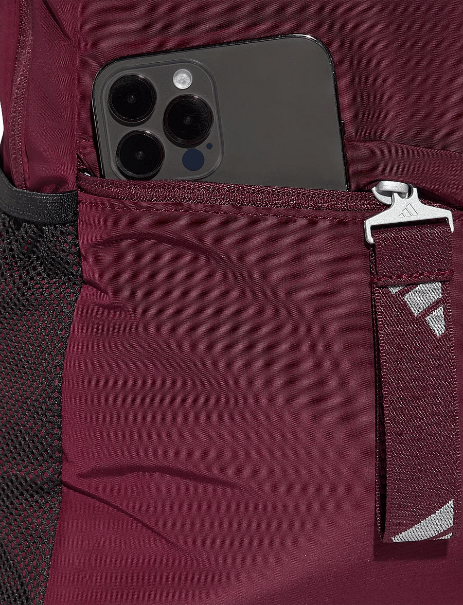 adidas Performance - ADIDAS SP BP - training bags - maroon/silvmt - 4