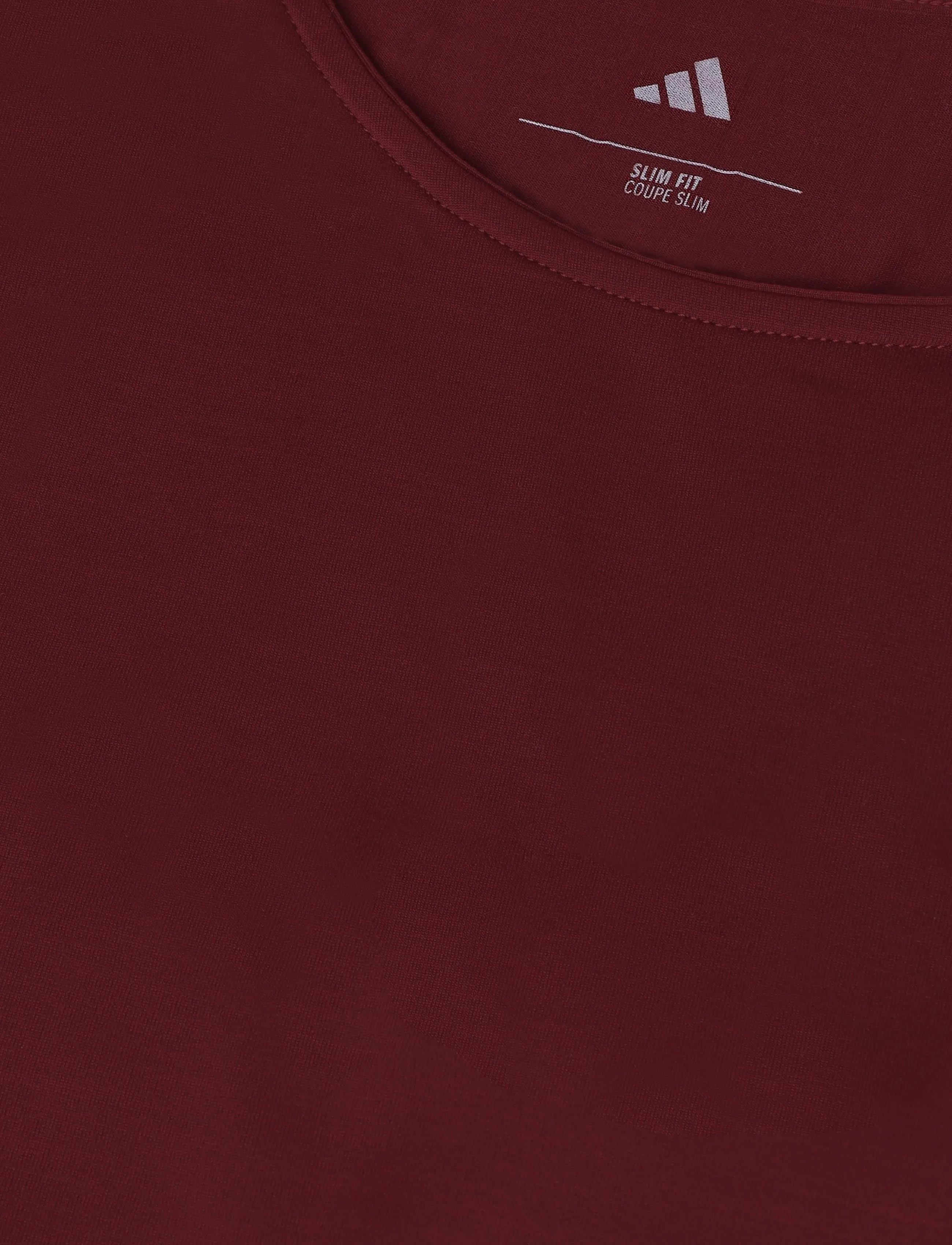 adidas Performance - MOTION T-SHIRT - crop tops - maroon - 2