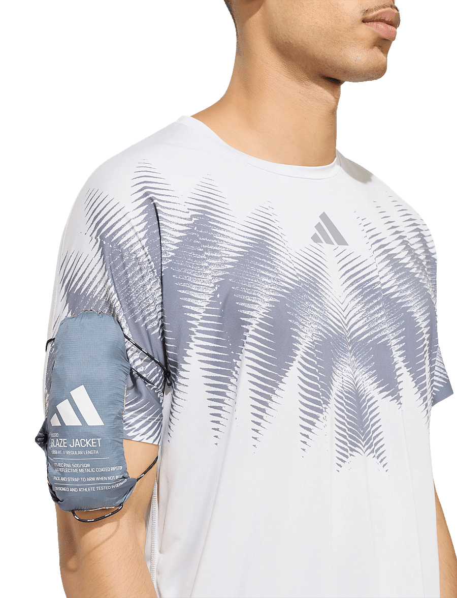 adidas Performance - AZ BLAZE JKT M - sportjackor - onix - 4