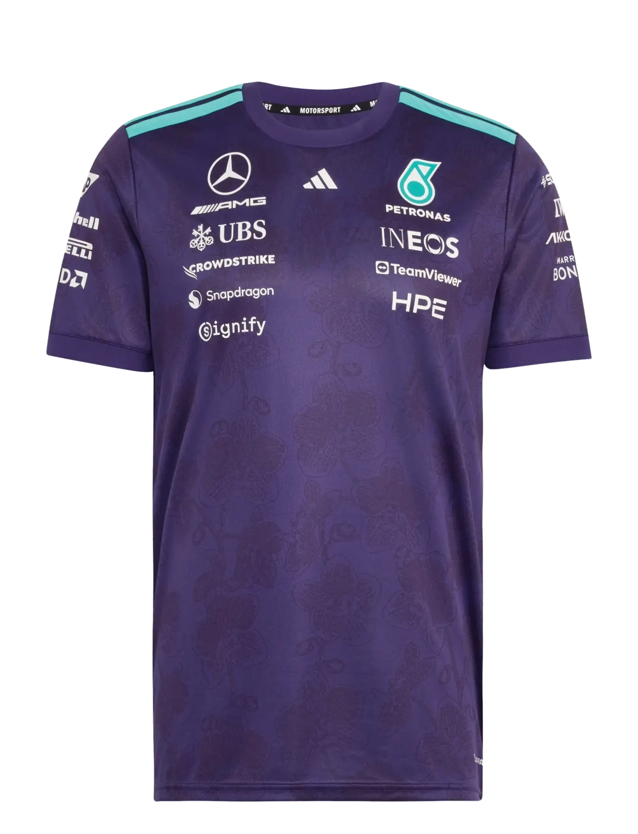 adidas Performance Mercedes AMG Petronas F1 Team VB DRJ M - Oberteile - DPURPL / purple