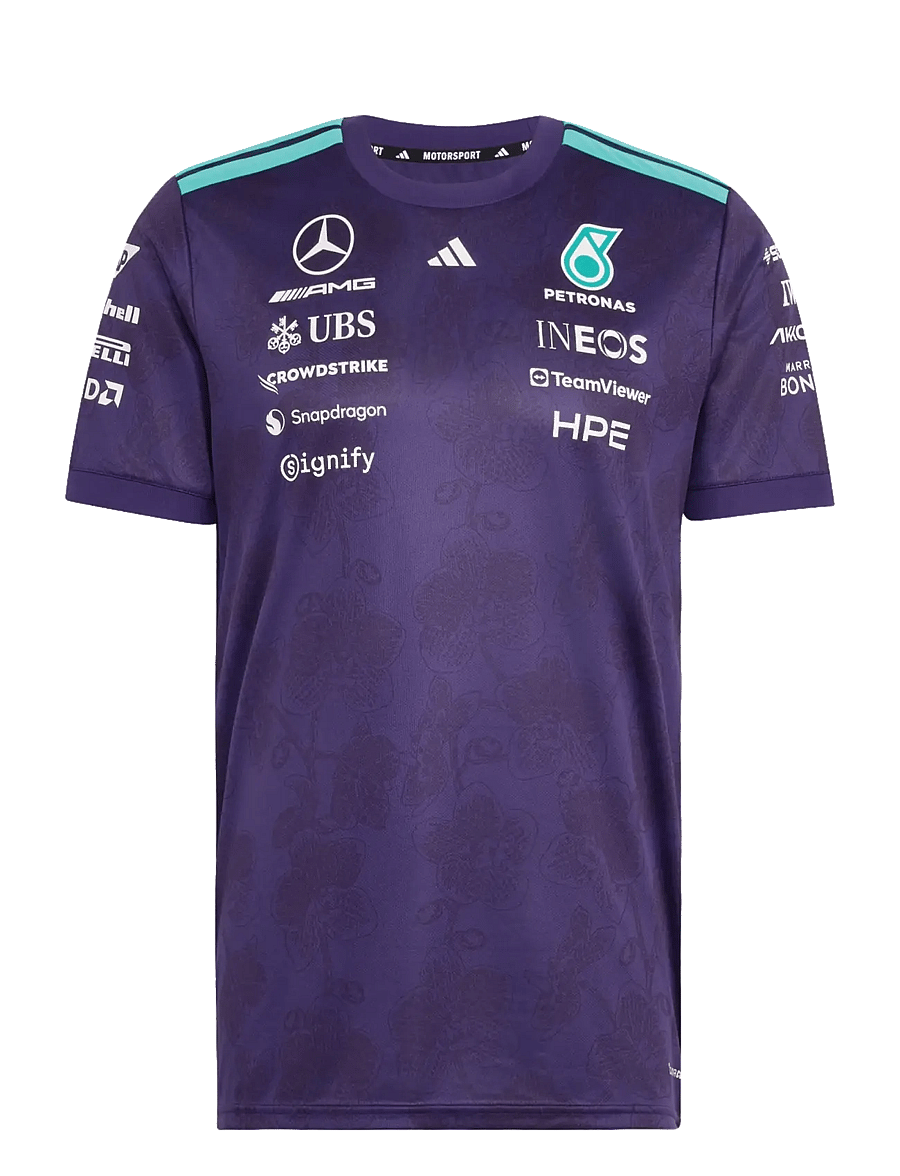 adidas Performance - Mercedes AMG Petronas F1 Team VB DRJ M - oberteile & t-shirts - dpurpl - 1