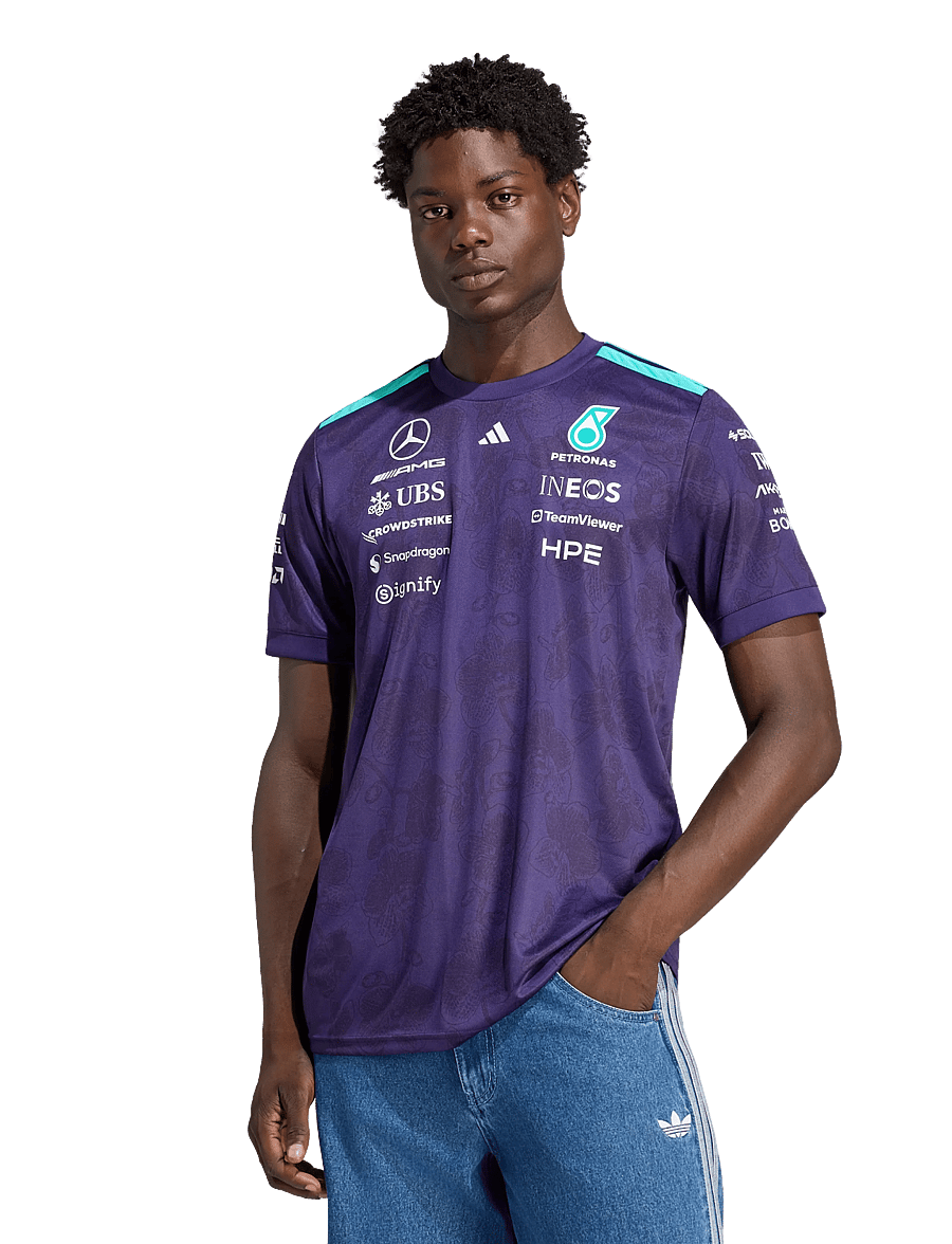 adidas Performance - Mercedes AMG Petronas F1 Team VB DRJ M - oberteile & t-shirts - dpurpl - 2