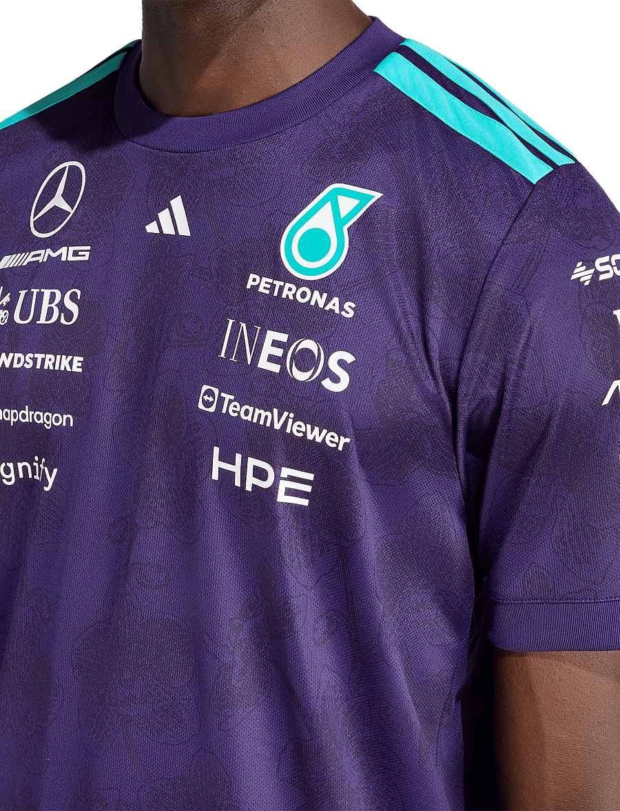 adidas Performance - Mercedes AMG Petronas F1 Team VB DRJ M - oberteile & t-shirts - dpurpl - 3