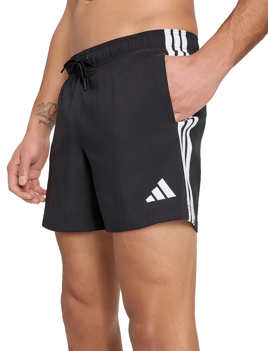 adidas Performance - 3S SH 5IN - badehosen - black/white - 4