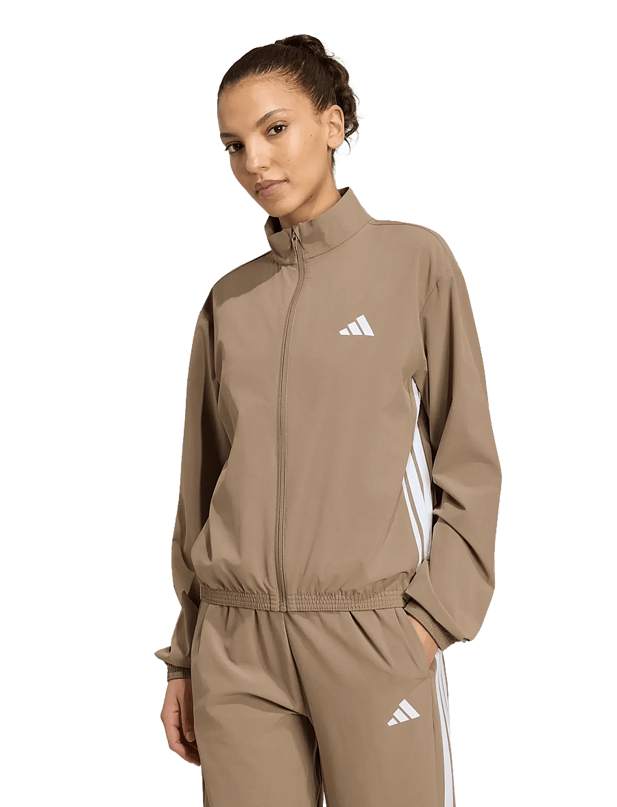adidas Performance - WE 3S WOVEN JKT - dressipluusid - khasix/white - 0