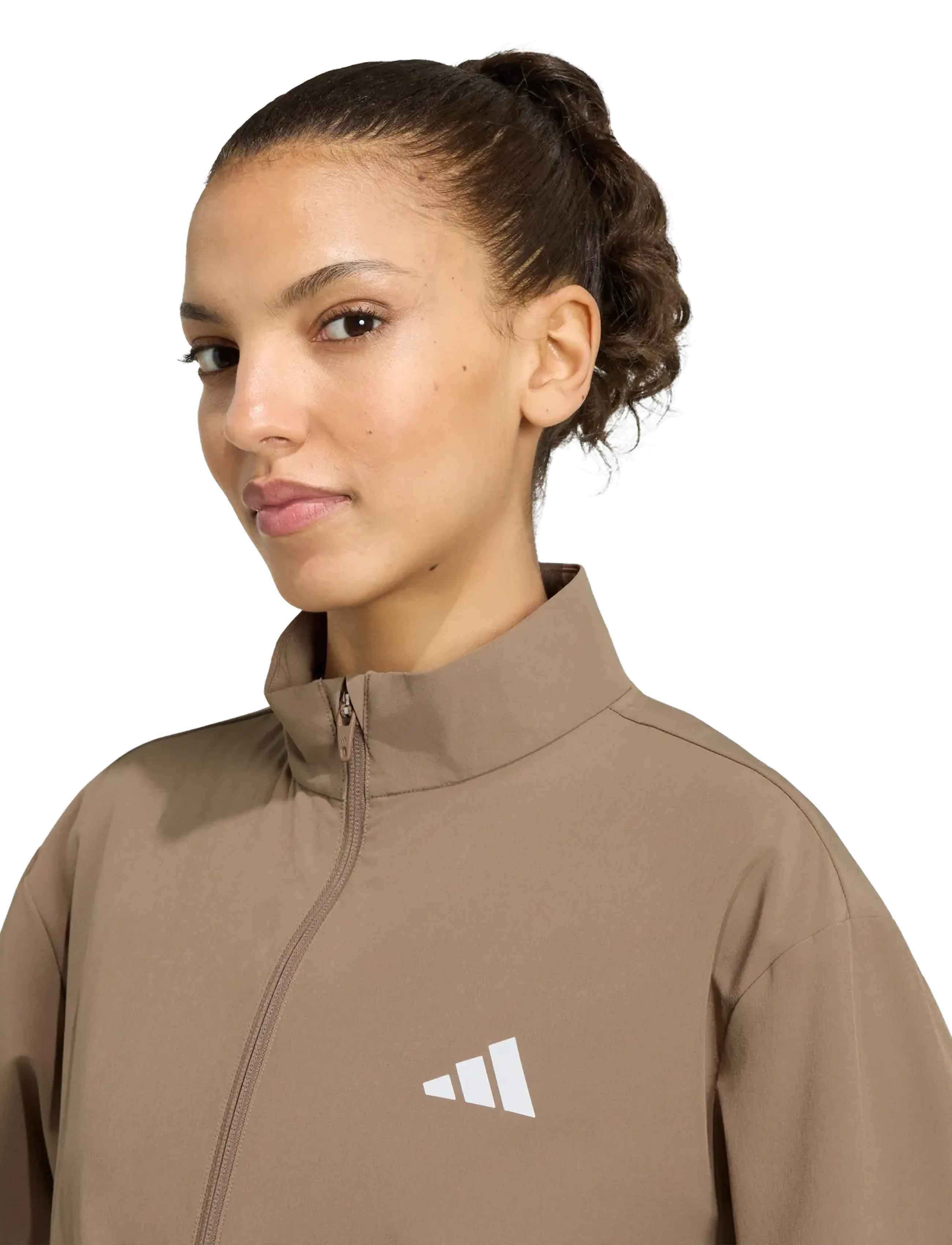 adidas Performance - WE 3S WOVEN JKT - dressipluusid - khasix/white - 2
