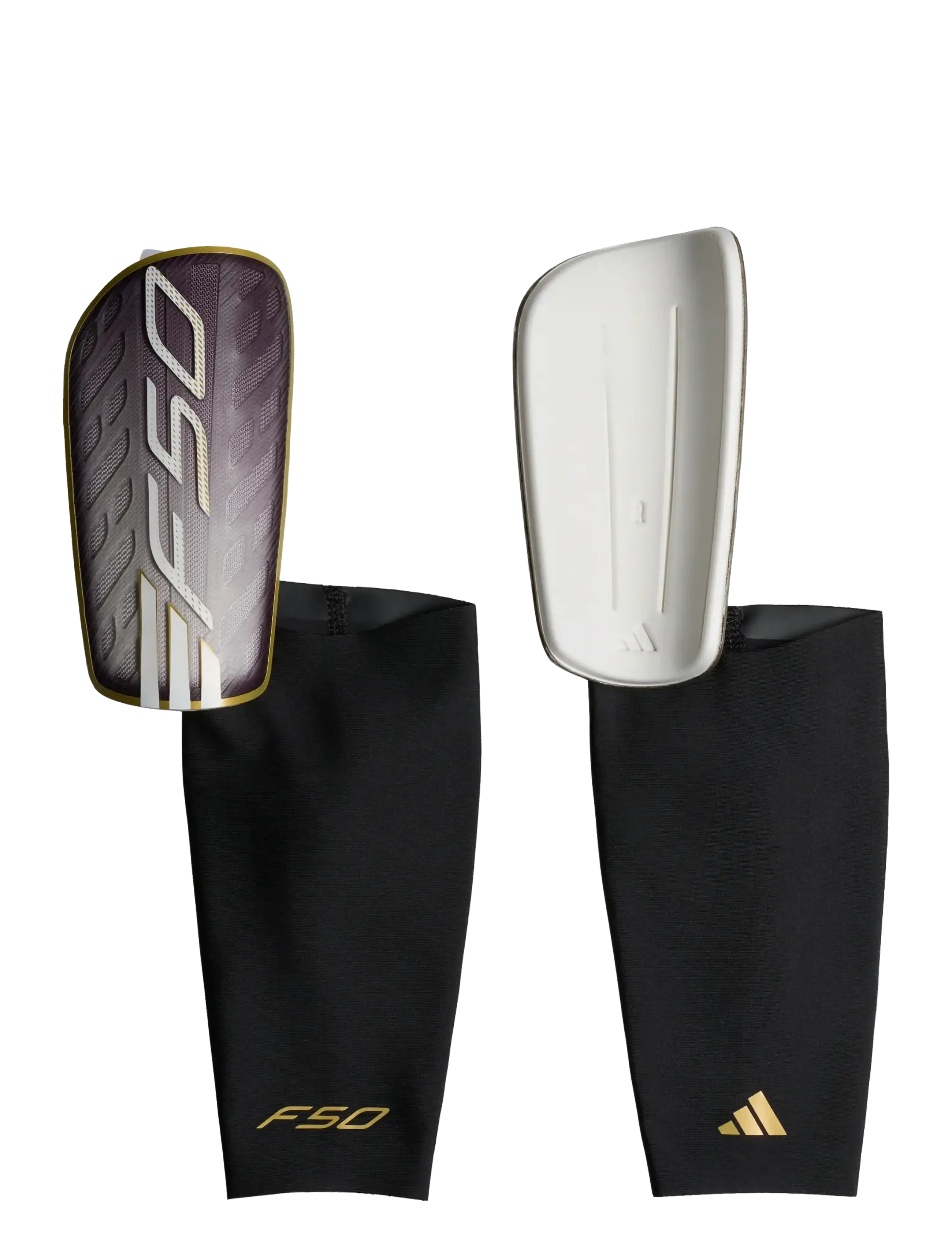 adidas Performance F50 Sg Com, 180-200 cm, Sport Football Equipment, Grau - Shin Guards & Sleeves, Frauen