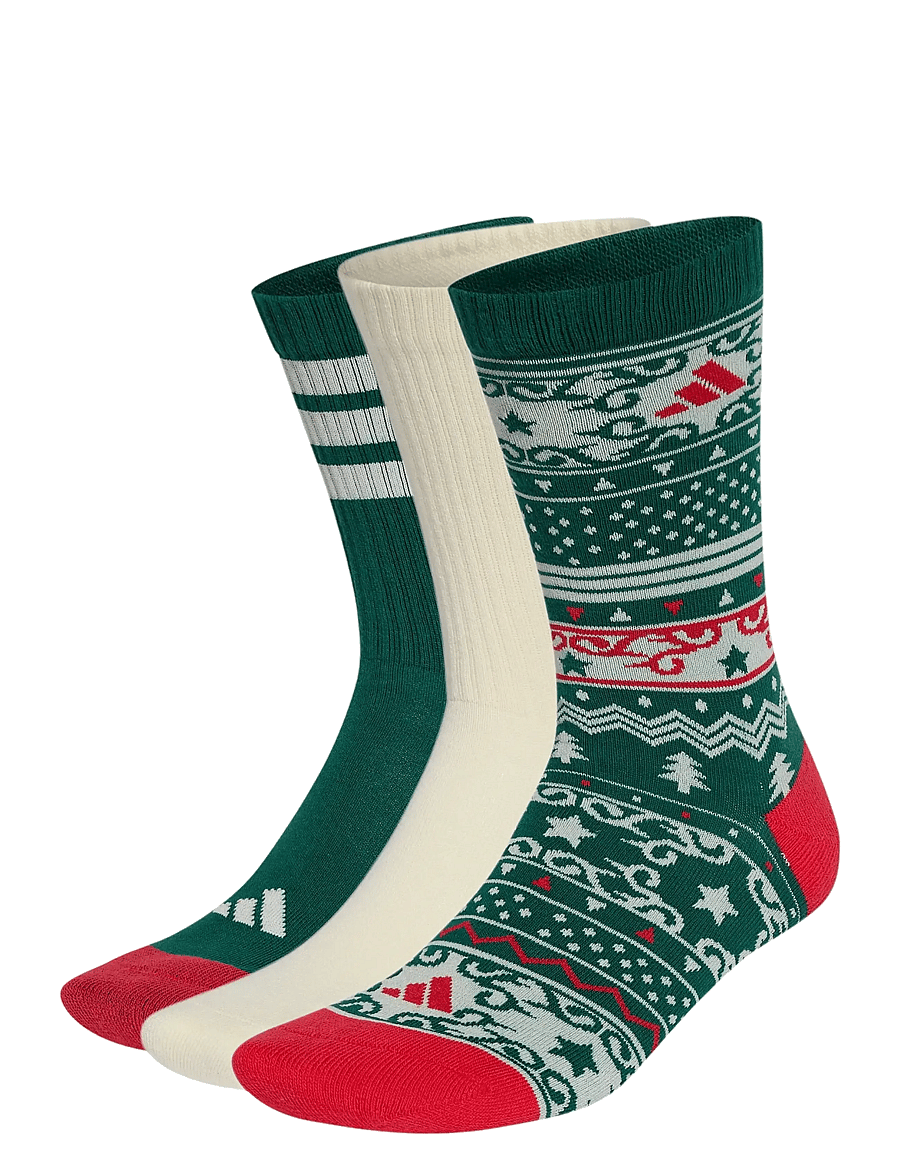 adidas Performance - GFX CREW 3PP - cgreen/ivory/purrub - 0