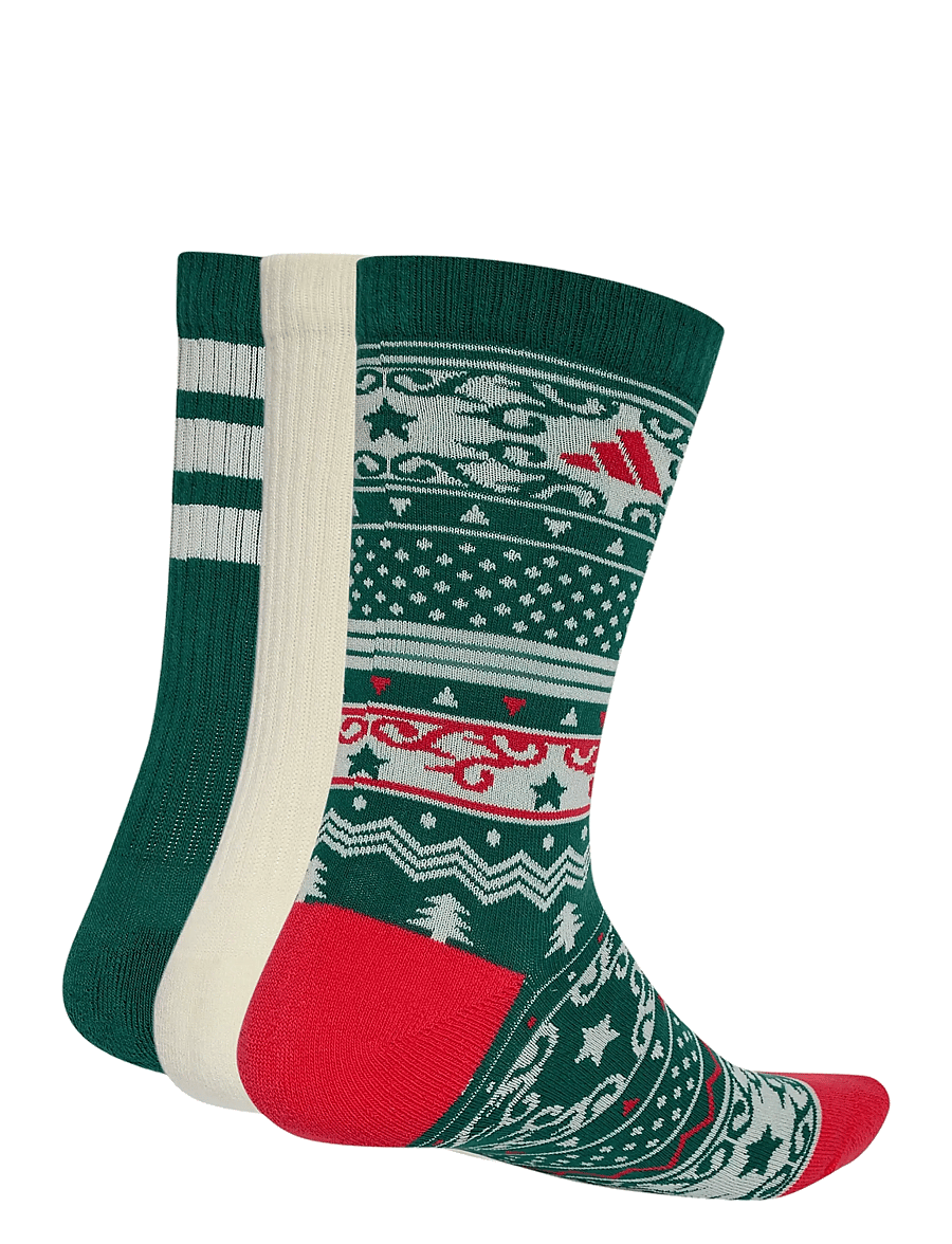 adidas Performance - GFX CREW 3PP - cgreen/ivory/purrub - 1
