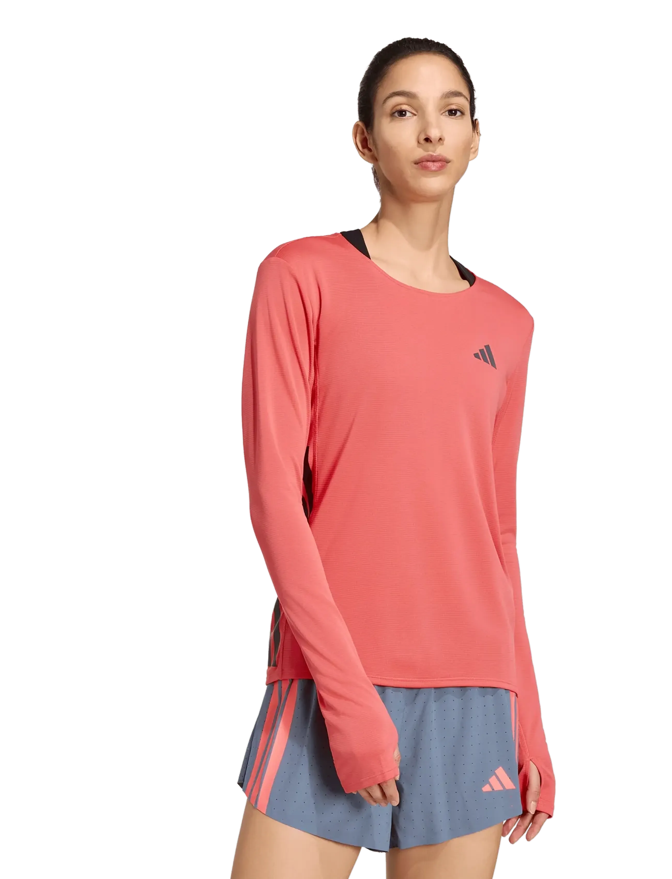 adidas Performance - ADIZERO L TEE W - langærmede t-shirts - semtur - 2