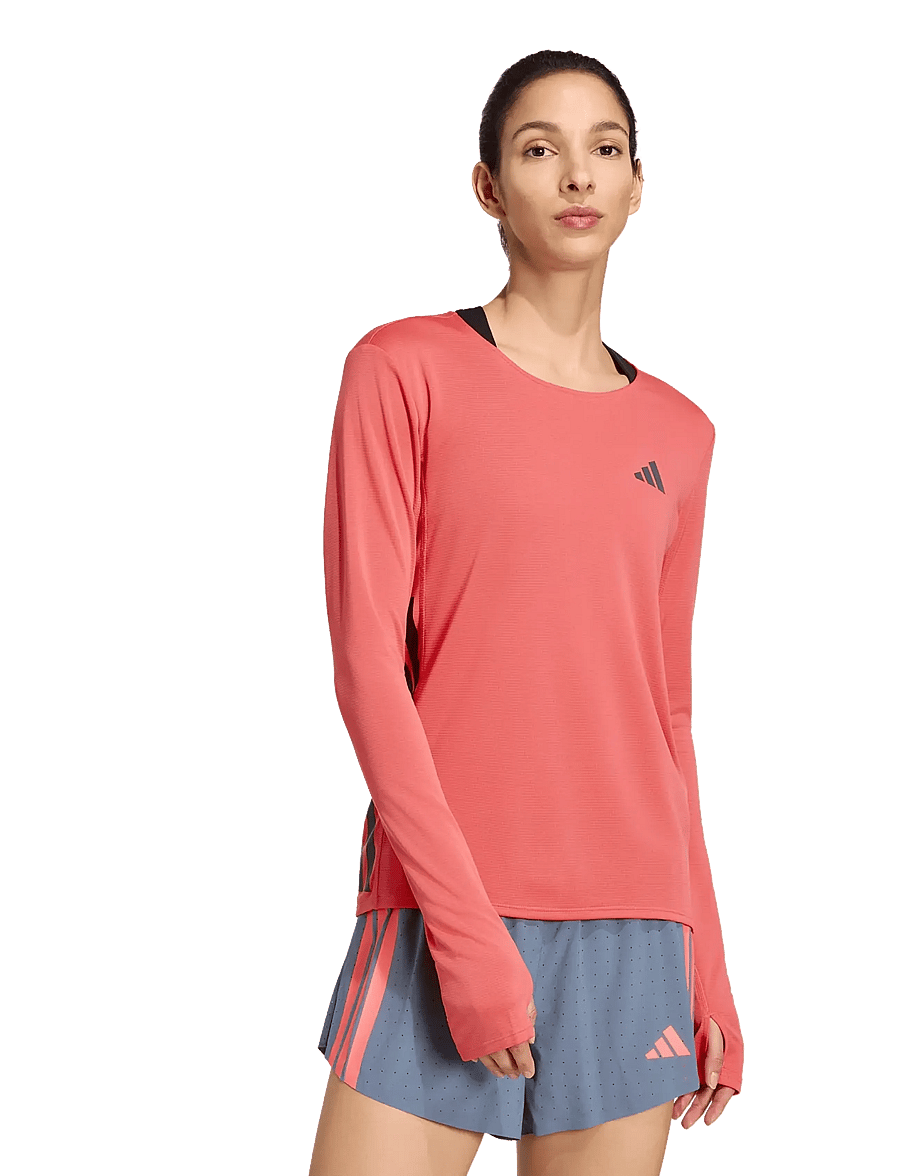 adidas Performance - ADIZERO L TEE W - langarmshirts - semtur - 2
