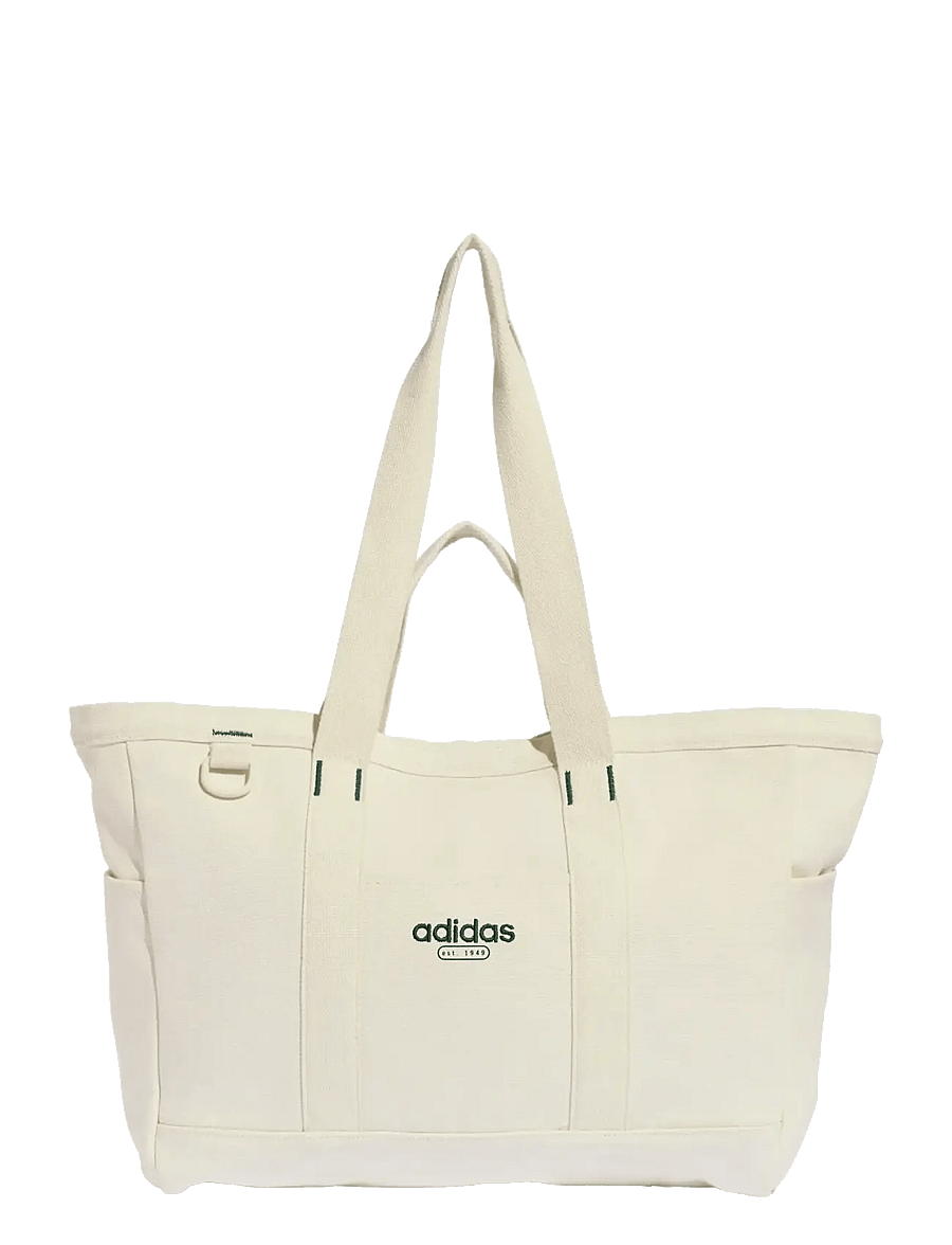 adidas Performance - LIN CANVAS TOTE - tragetaschen - ivory/cgreen - 0