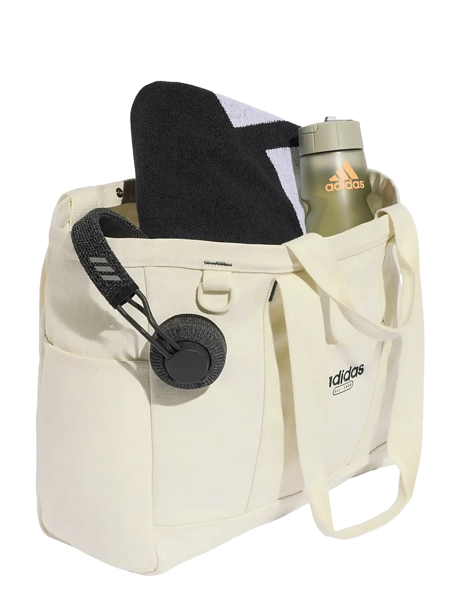 adidas Performance - LIN CANVAS TOTE - tragetaschen - ivory/cgreen - 2