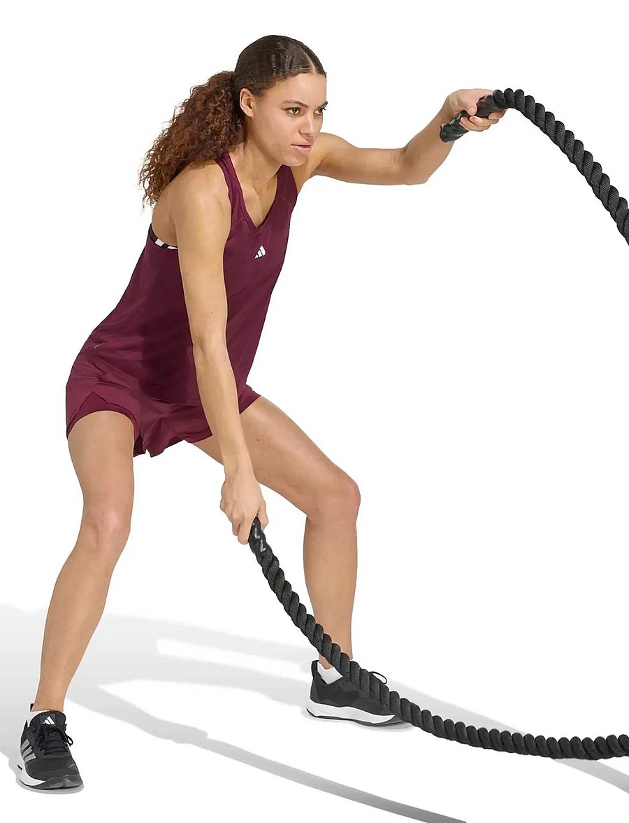adidas Performance - WE MIN 2IN1 SH - lühikesed treeningpüksid - maroon - 3