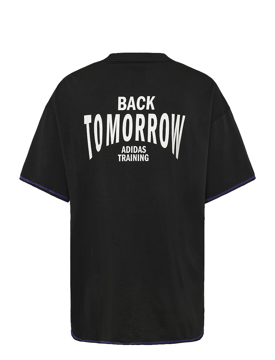adidas Performance - M TRAIN GFX T - t-shirts - black - 1