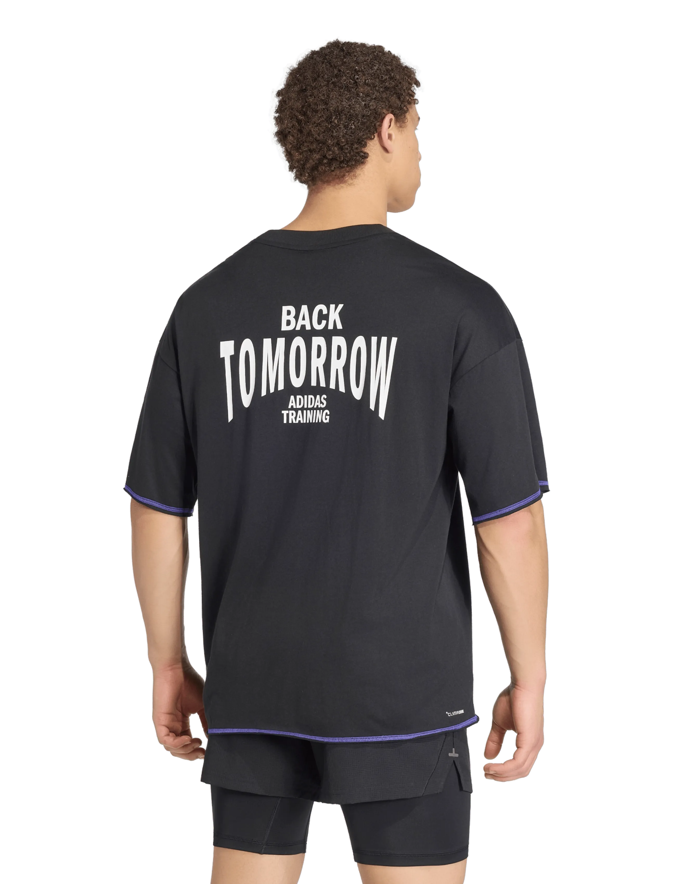 adidas Performance - M TRAIN GFX T - t-skjorter - black - 3