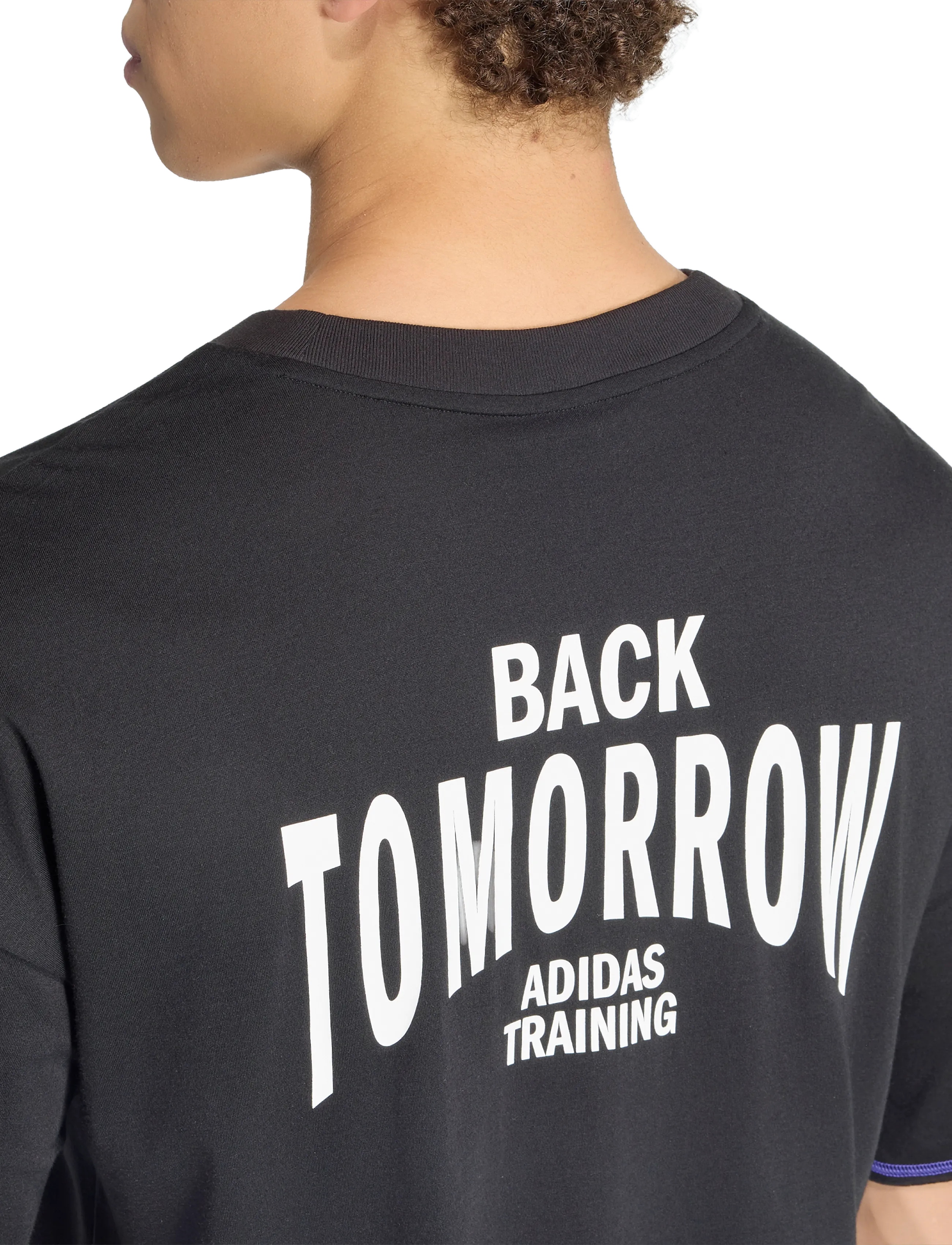 adidas Performance - M TRAIN GFX T - t-skjorter - black - 5