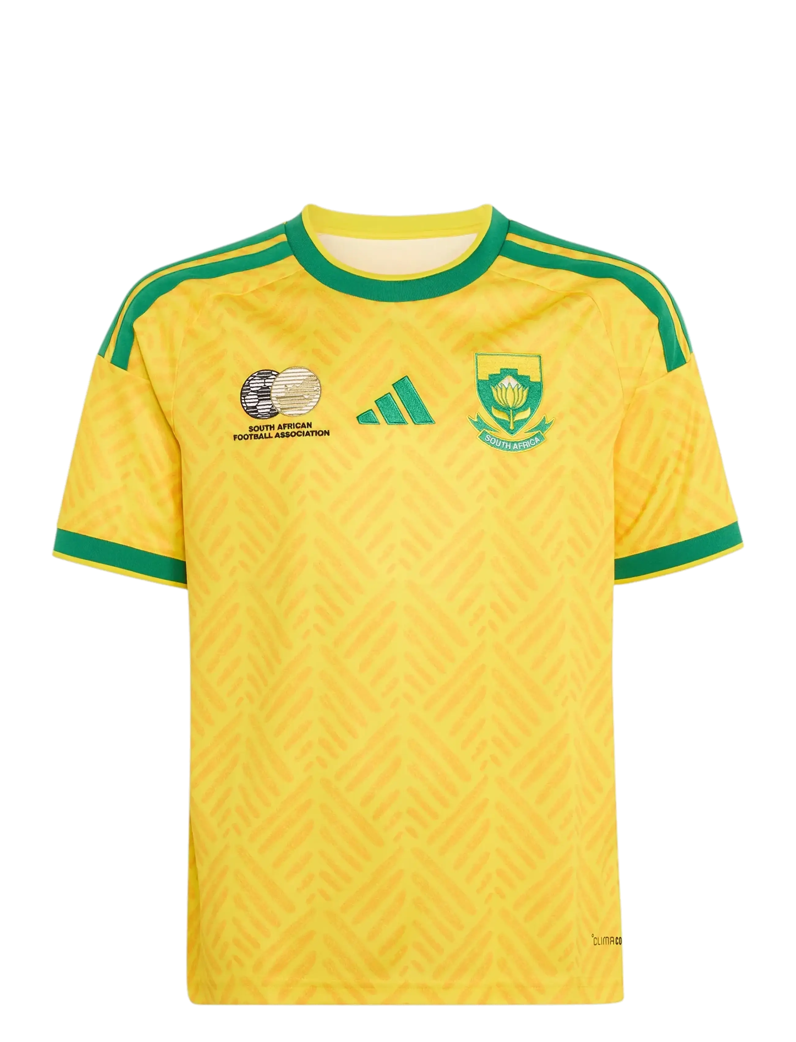 adidas Performance South Africa Safa Home Jersey Youth, Børn, Fodboldtrøje, Gul, Str: 128
