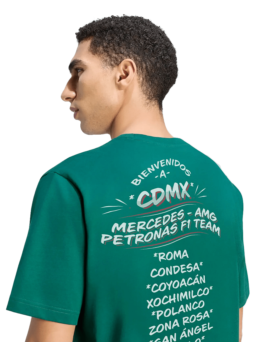 adidas Performance - MER MEX RP TEE - tops & t-shirts - cgreen - 4