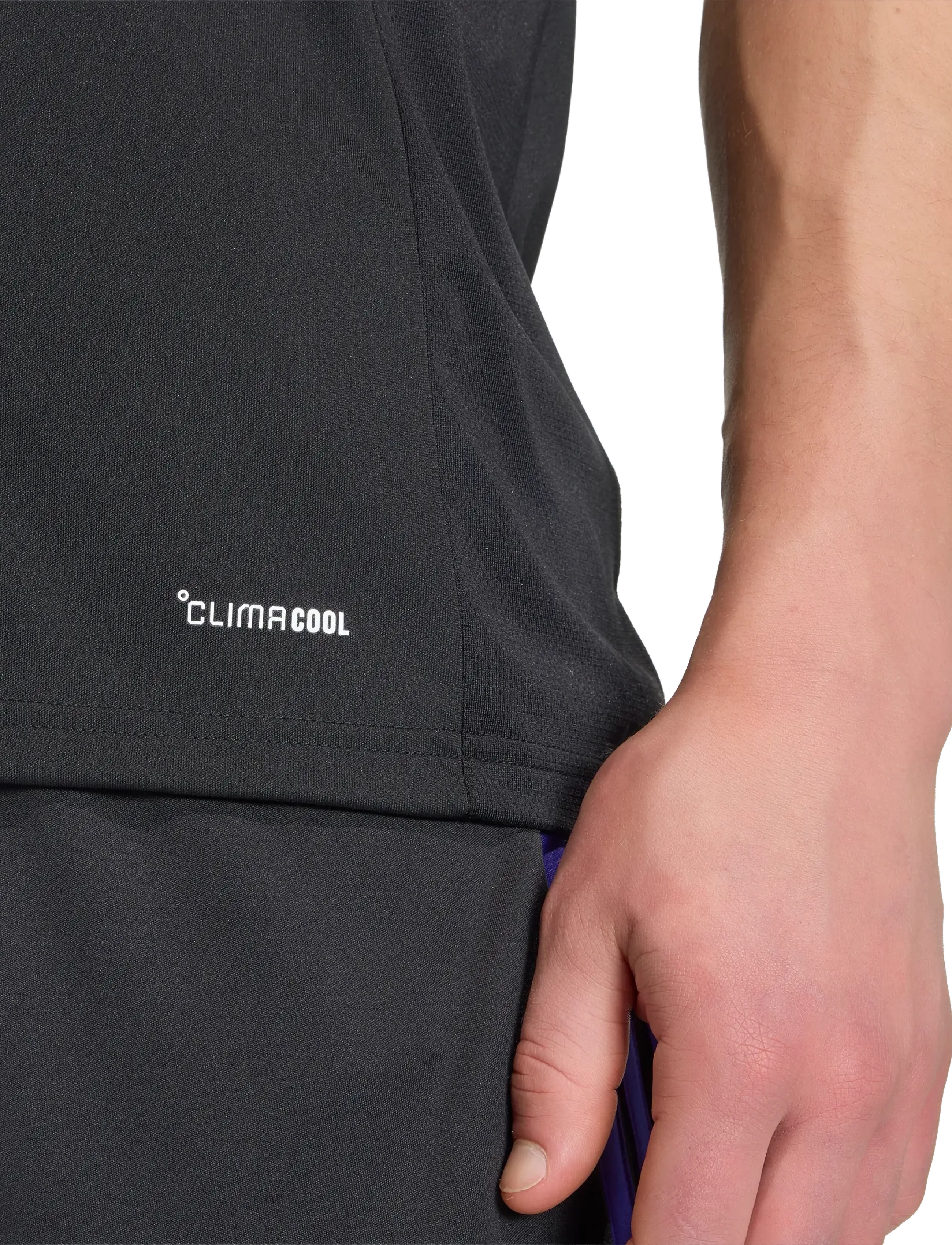 adidas Performance - TIRO26L JSY M - oberteile & t-shirts - black/purpur/semtur - 5