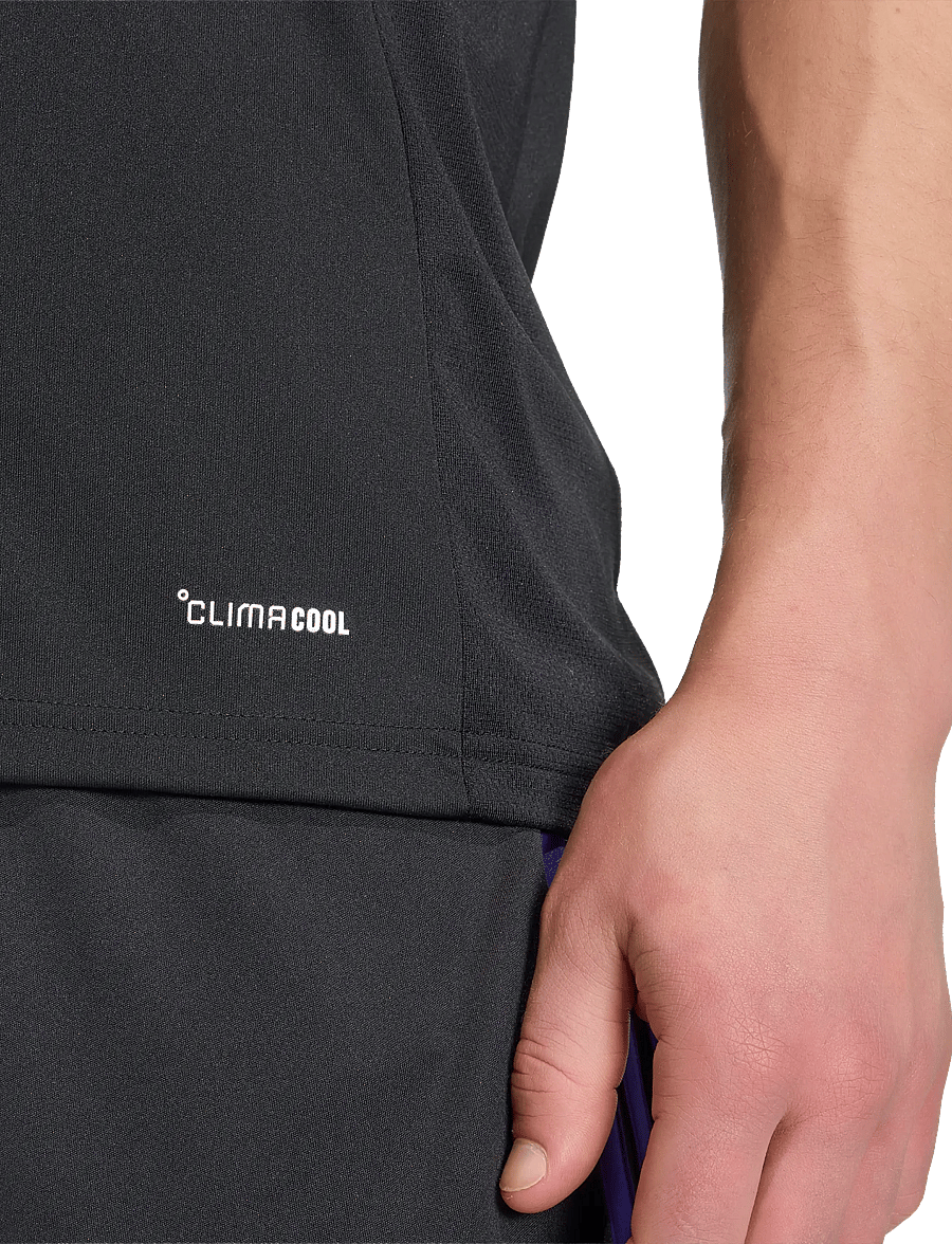 adidas Performance - TIRO26L JSY M - oberteile & t-shirts - black/purpur/semtur - 5