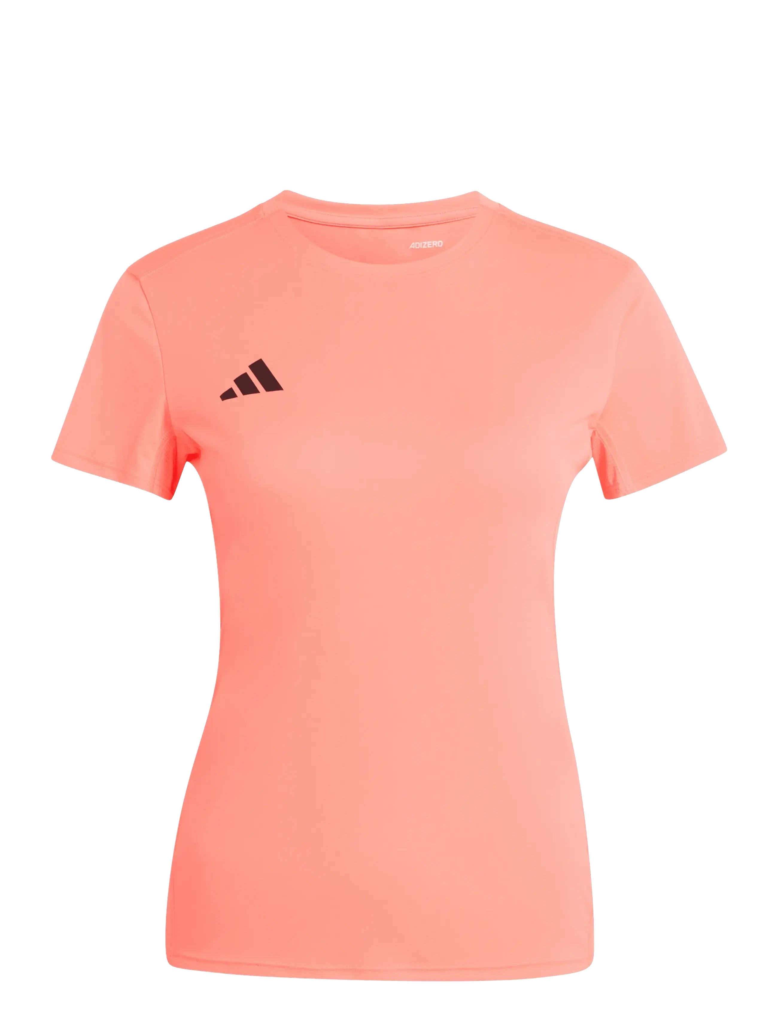 adidas Performance ADIZERO E TEE - Oberteile & T-Shirts - SOLTUR / coral