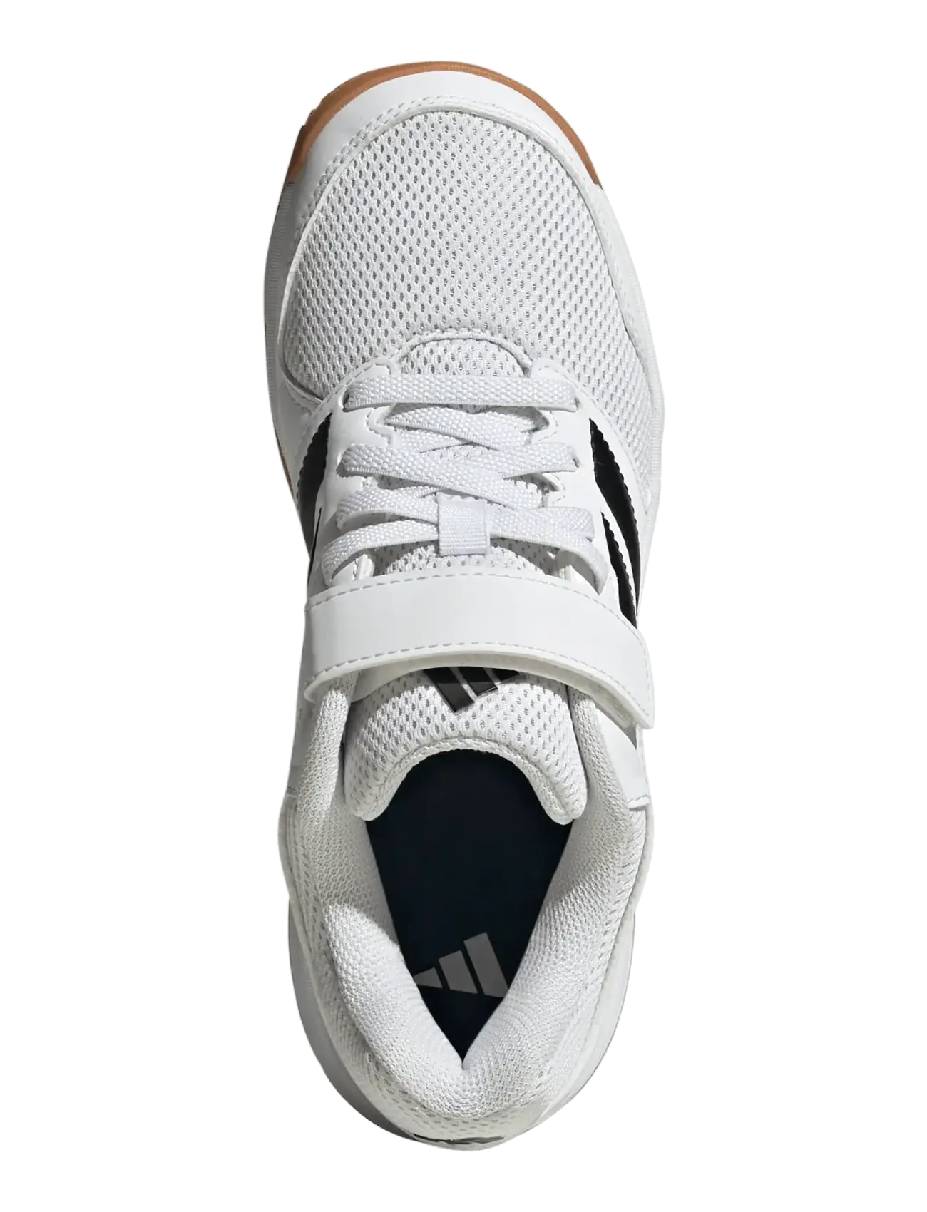 adidas Performance - Speedcourt K Velcro - low-top sneakers - ftwwht/cblack/gum10 - 4