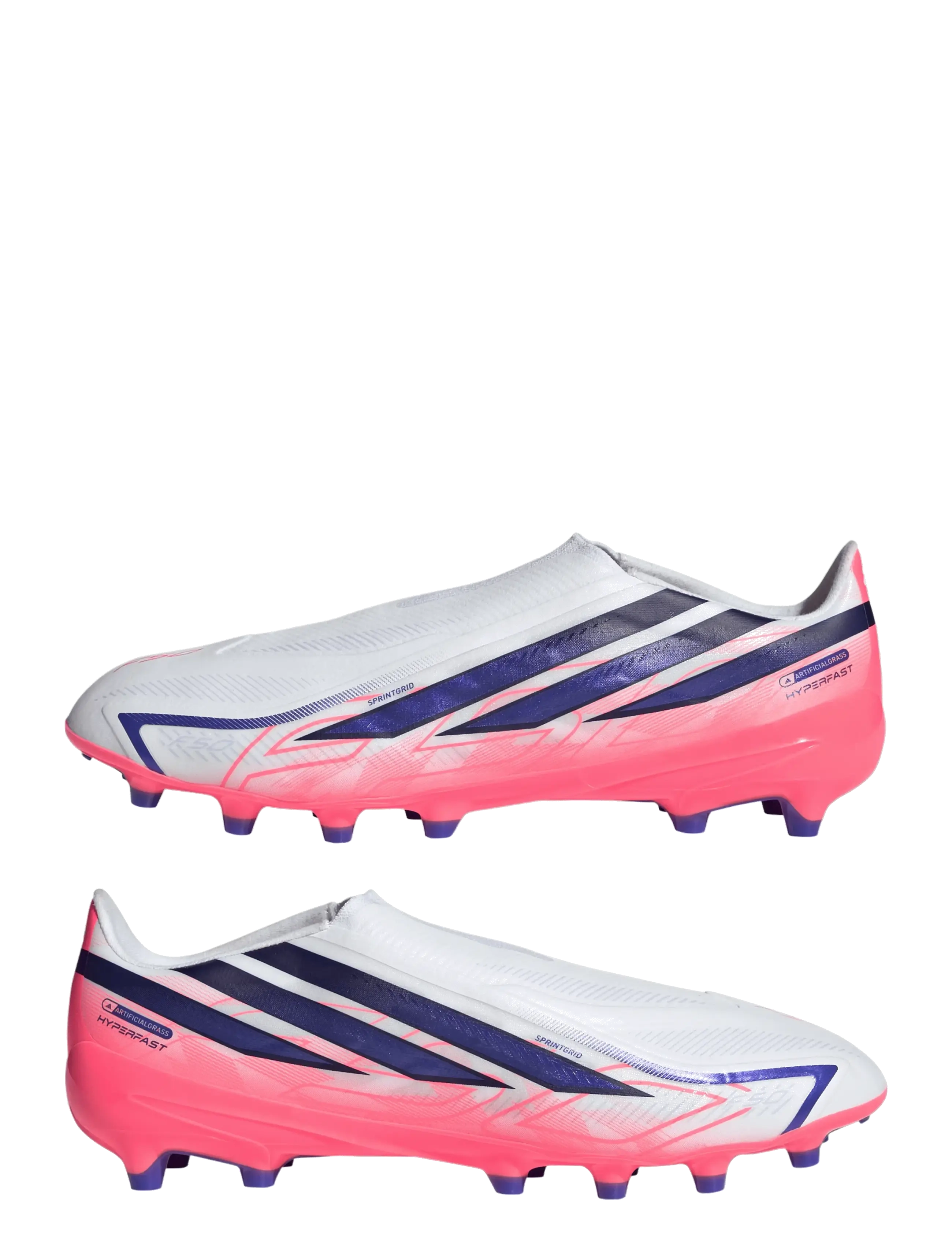 adidas Performance - F50 HYPERFAST LEAGUE LL AG - football boots - ftwwht/solpur/soltur - 5