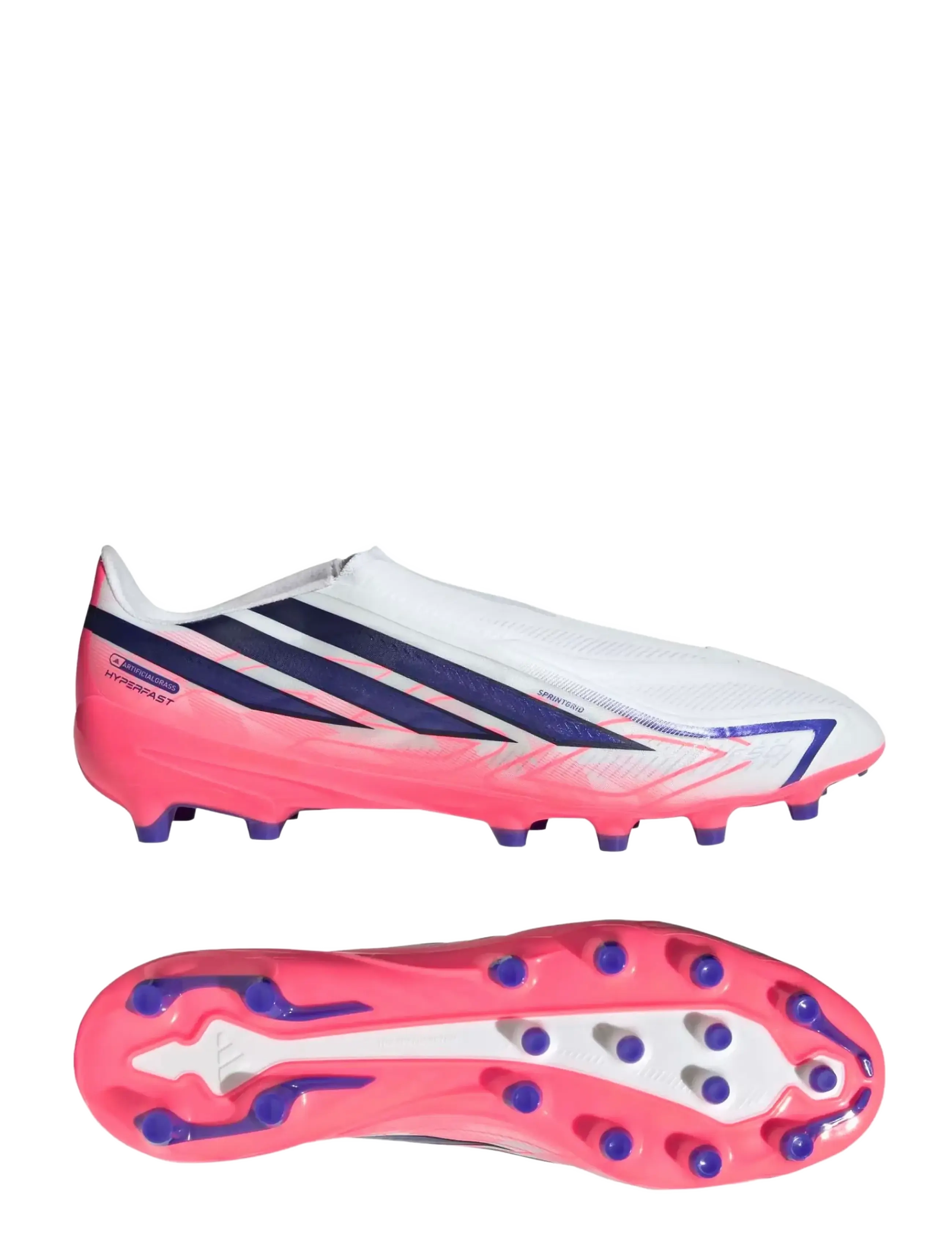 adidas Performance F50 HYPERFAST LEAGUE LL AG - adidas - FTWWHT/SOLPUR/SOLTUR / white