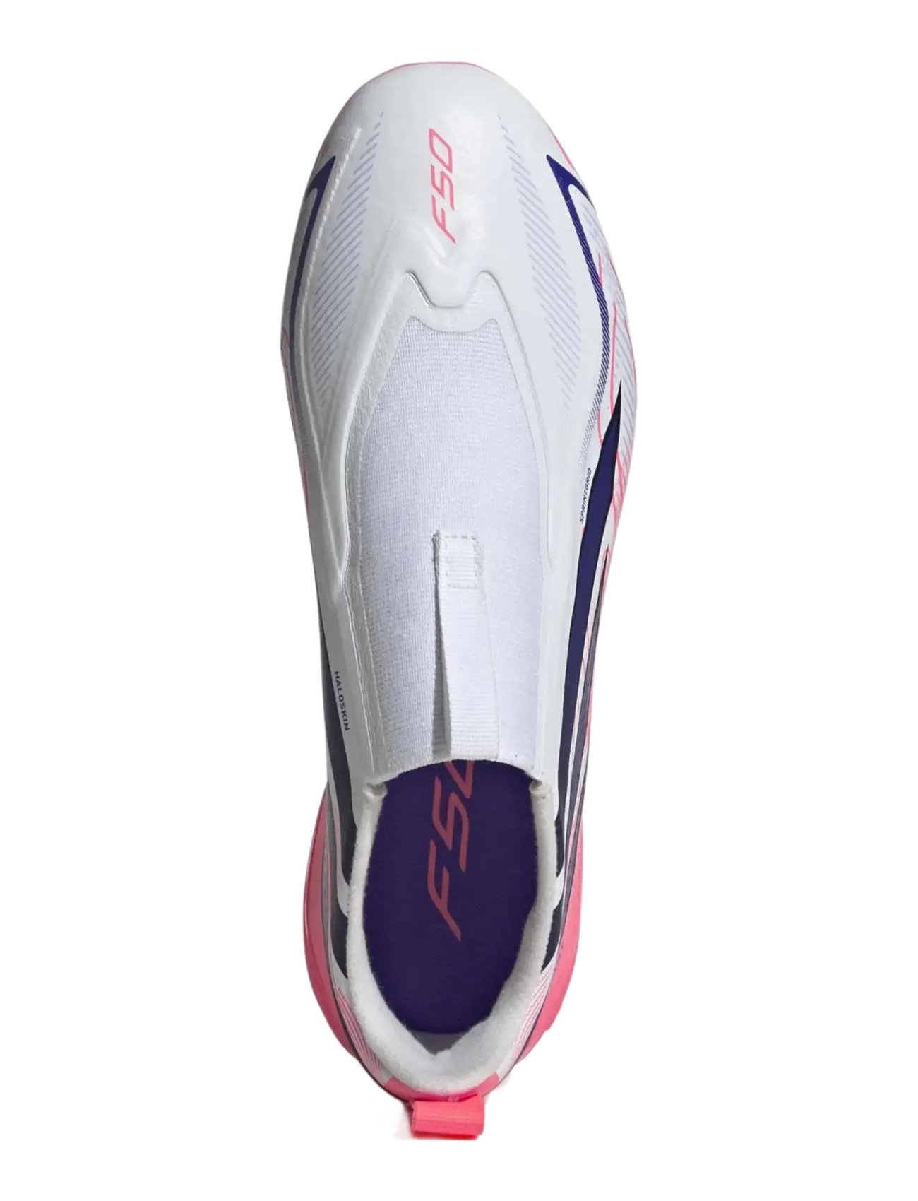 adidas Performance - F50 HYPERFAST LEAGUE LL AG J - fodboldstøvler - ftwwht/solpur/soltur - 3