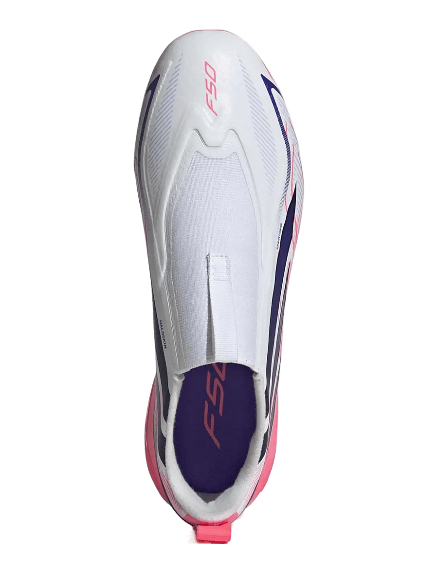 adidas Performance - F50 HYPERFAST LEAGUE LL AG J - fodboldstøvler - ftwwht/solpur/soltur - 3